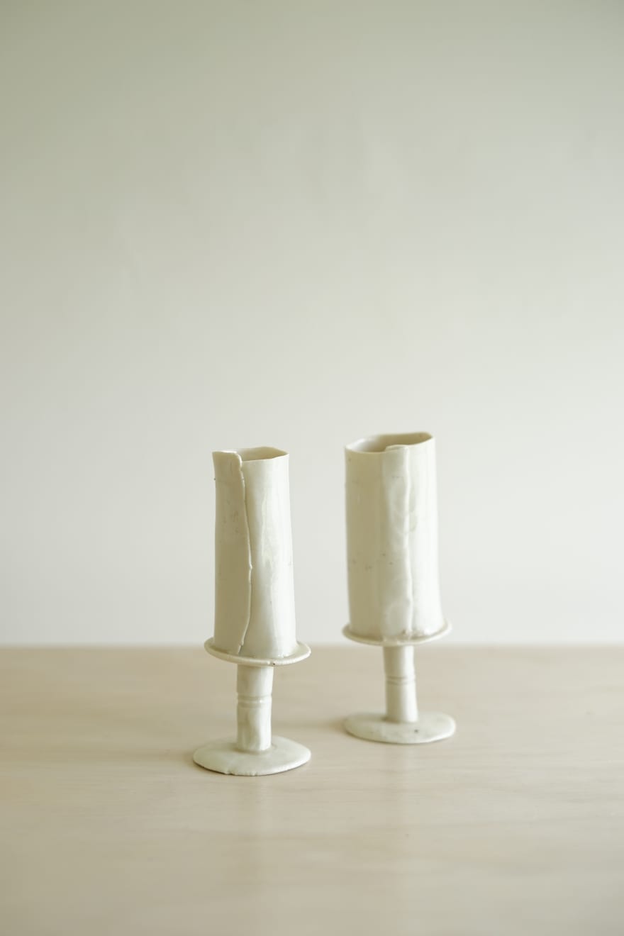 Mo Jupp, Pair of Small Goblets