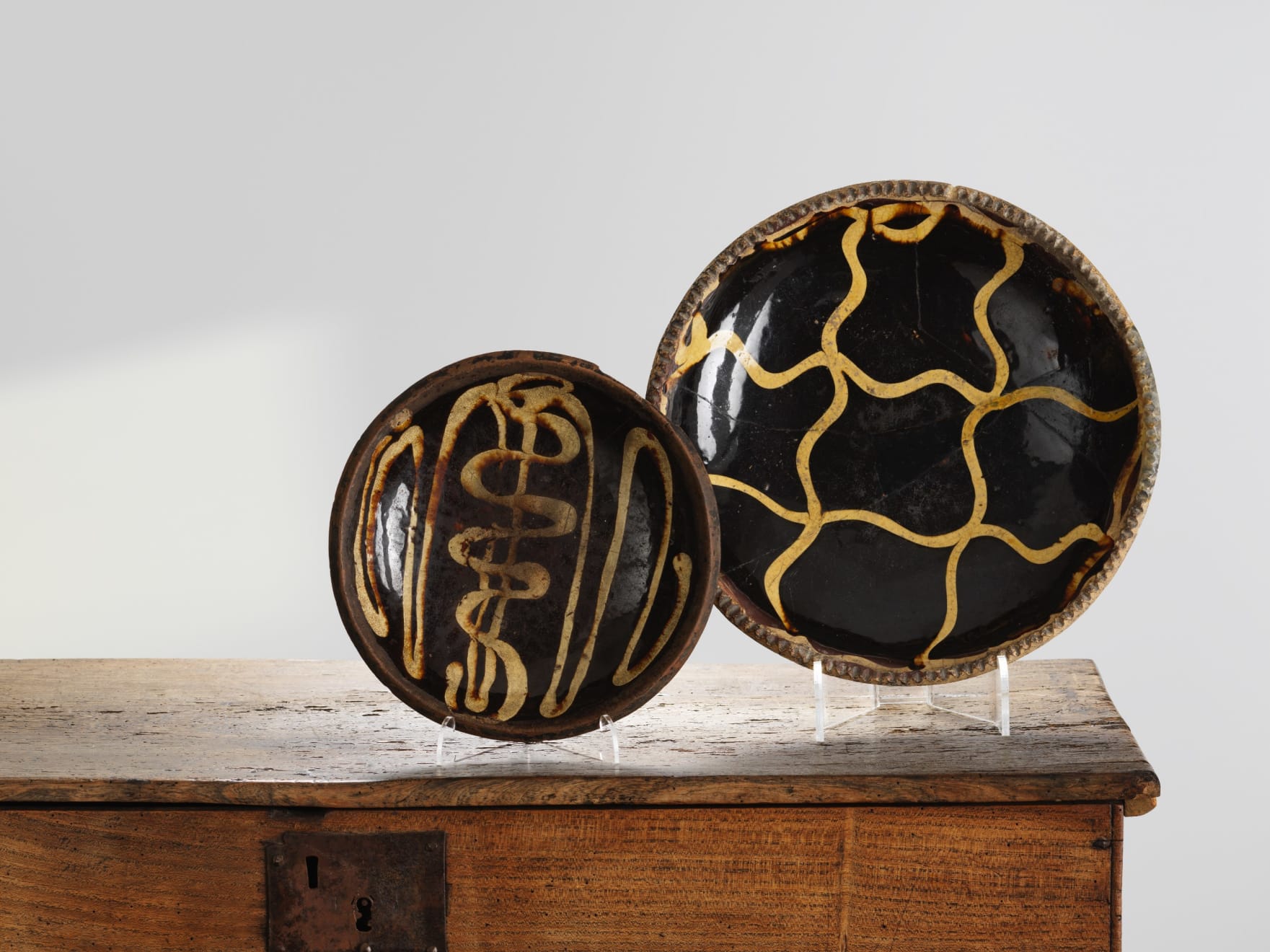 Antique, 18th Century Slipware Dish