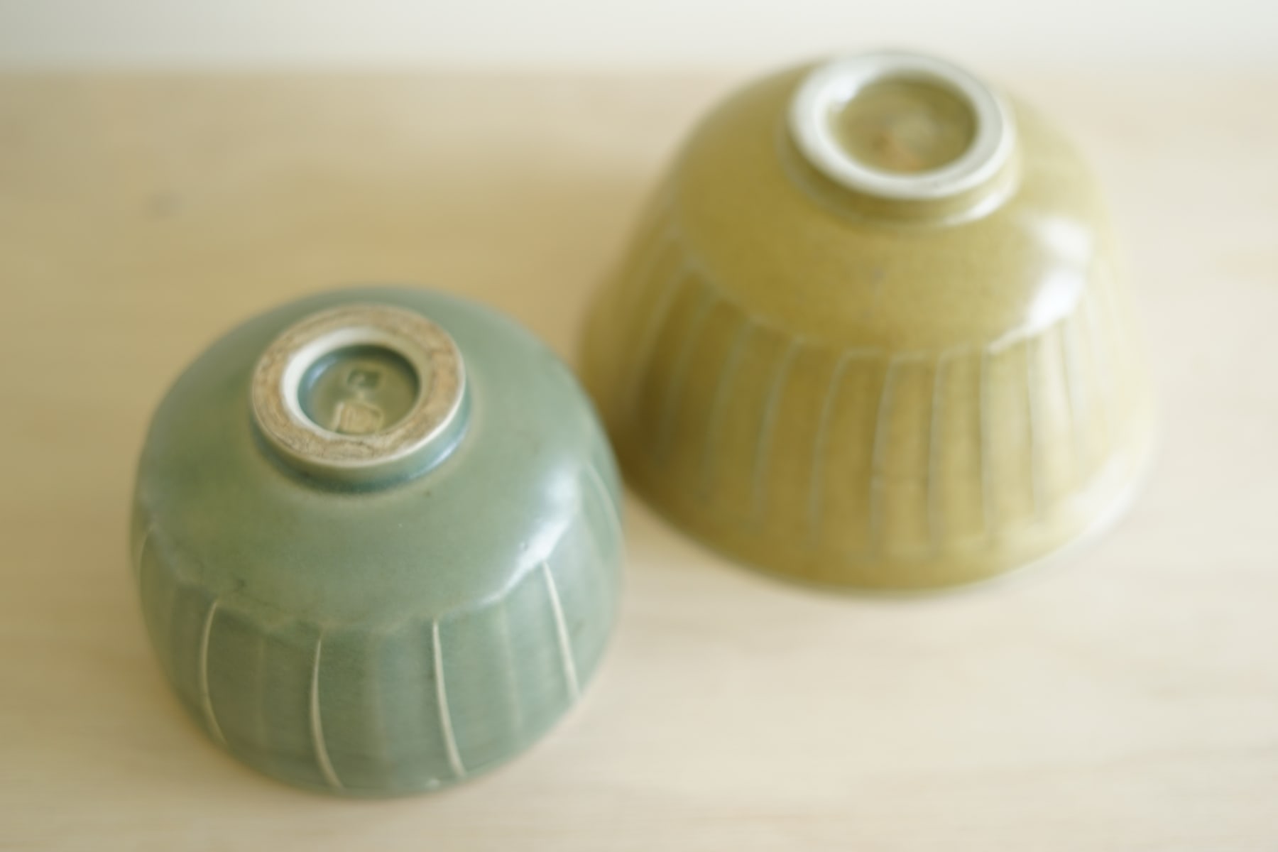 David Leach, Two Fluted Bowls