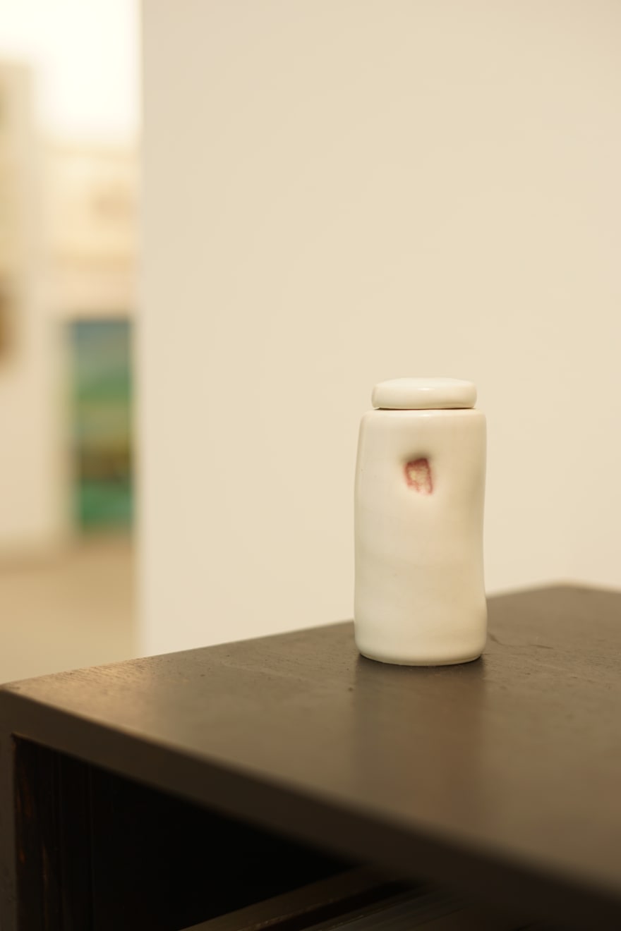 Edmund de Waal, Lidded Jar, c. 1990s
