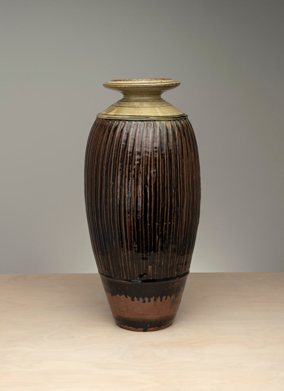 Richard Batterham, Large Ovoid Vase Oxford Ceramics Gallery