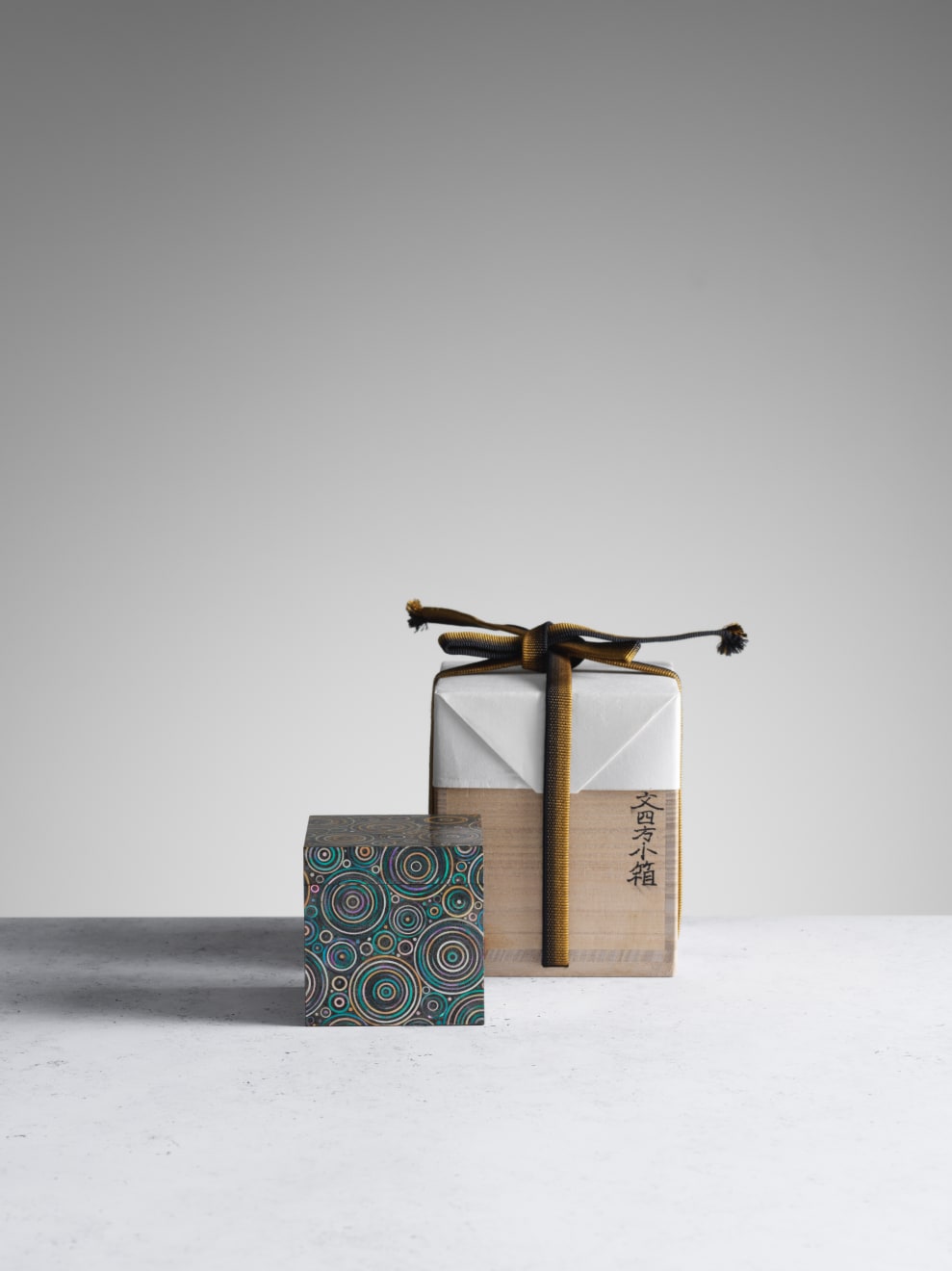 Yamamura Shinya, Square Lidded Box, 2019