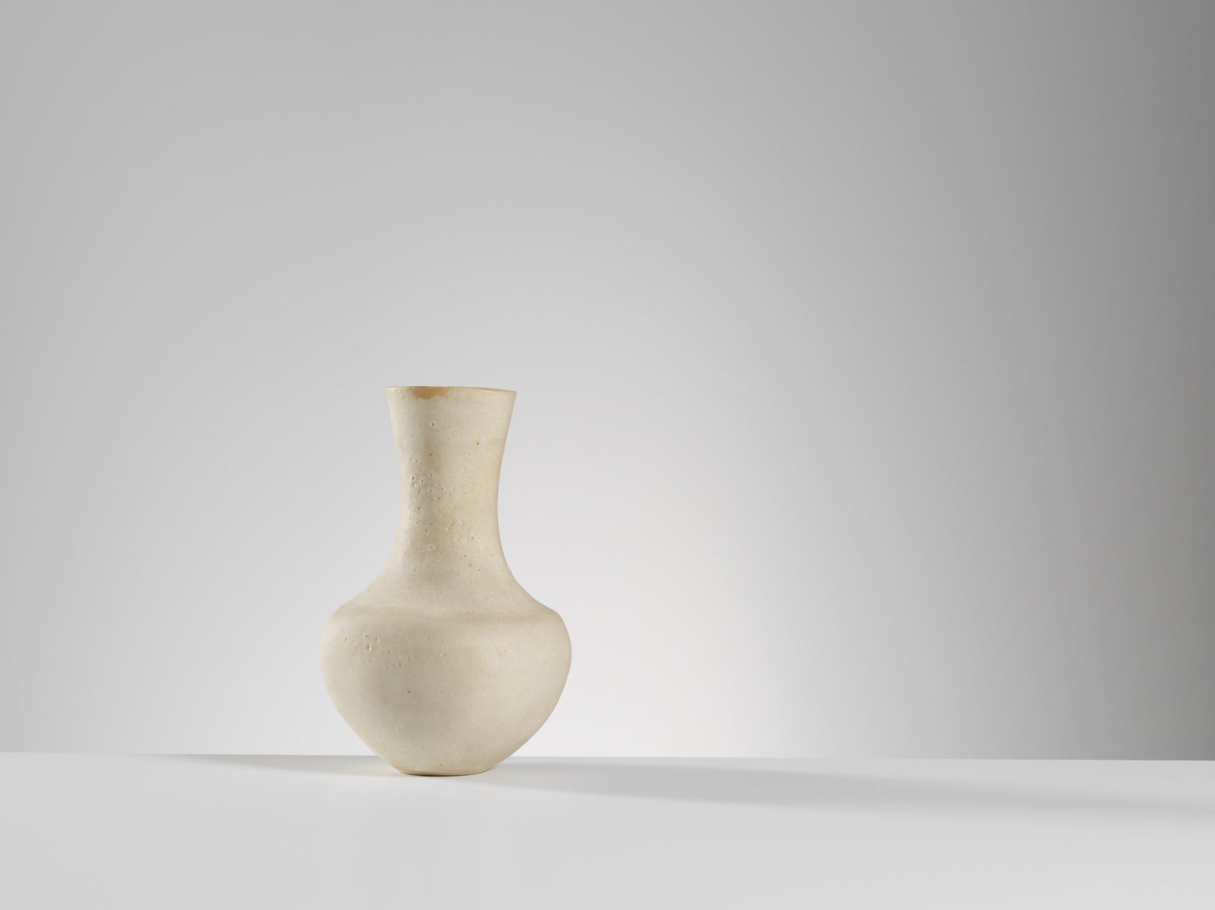 Lucie Rie, White Vase, c. 1980