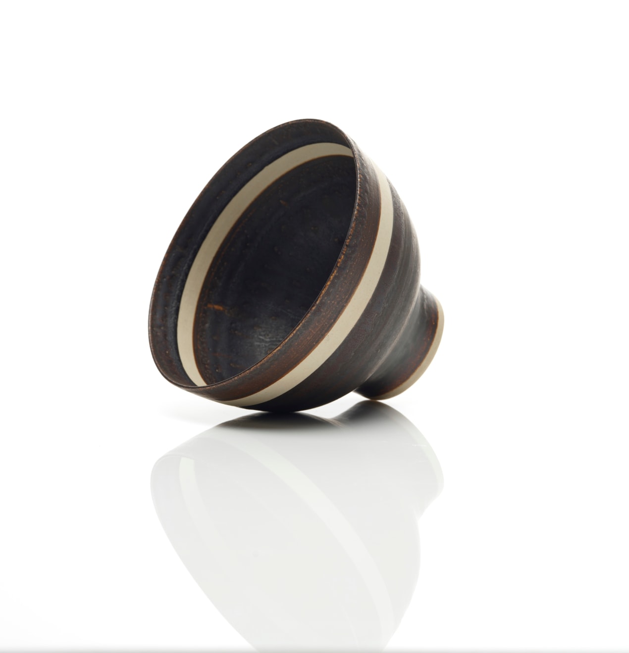 Lucie Rie, Footed Bowl, c. 1956