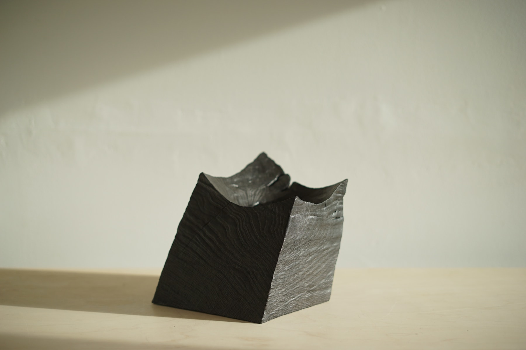 Jim Partridge, Angular Wide Top Vessel, 2023-24