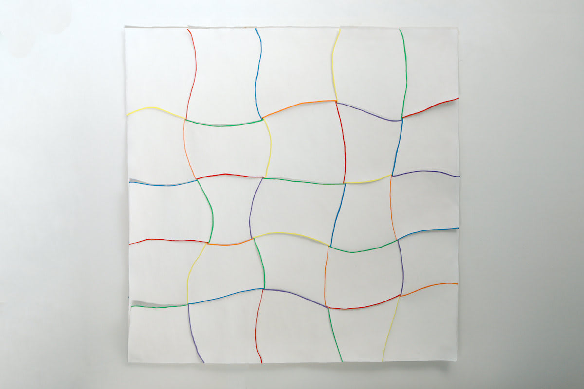 Ann Sutton, Interwoven Bright Large, 2019