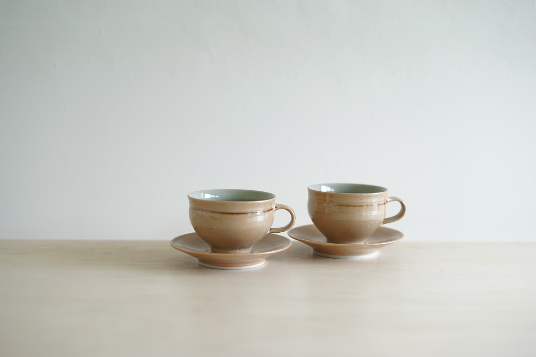 Gwyn Hanssen Pigott, Pair of Coffee Cups and Saucers