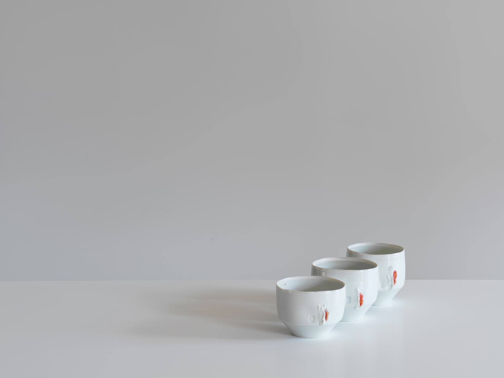 Edmund de Waal, Three teabowls, c. 1995