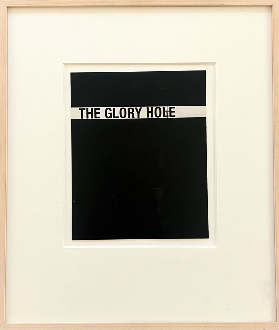 Frank Gerritz, The Glory Hole, 2006