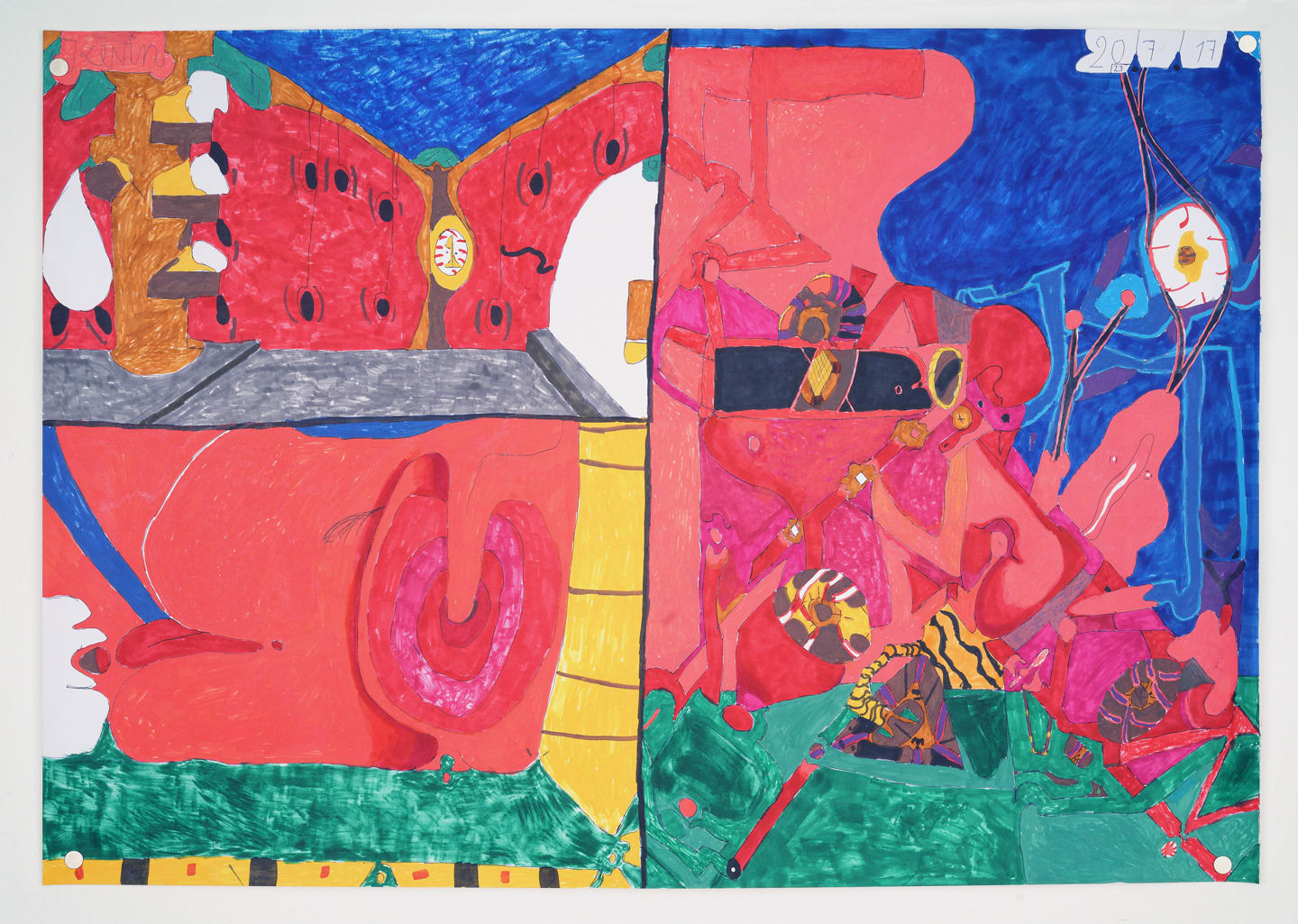 Kevin Kemter, Ohne Titel (20/7/17), 2017