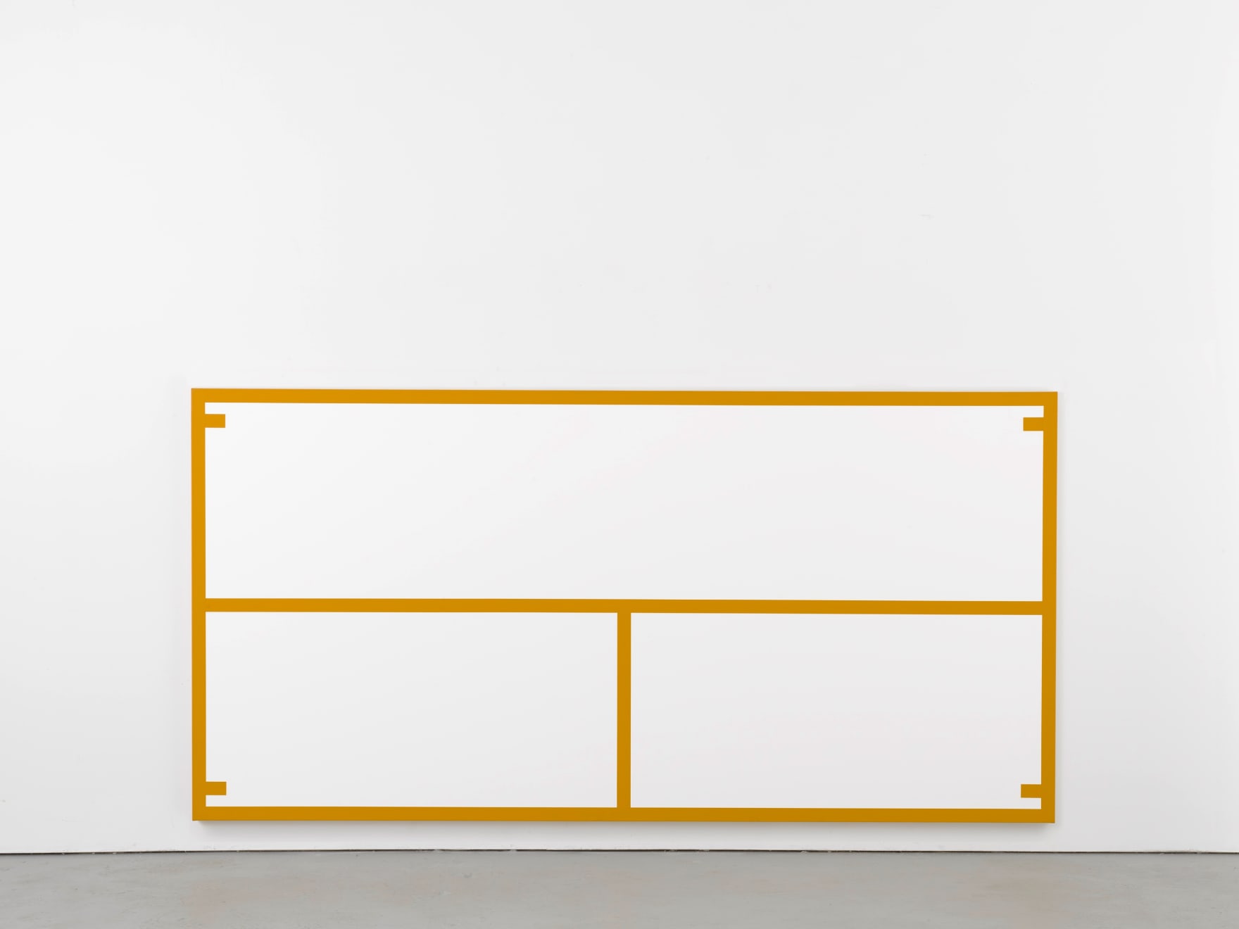 Alan Uglow, Stadium Series #6 (Yellow), 1996