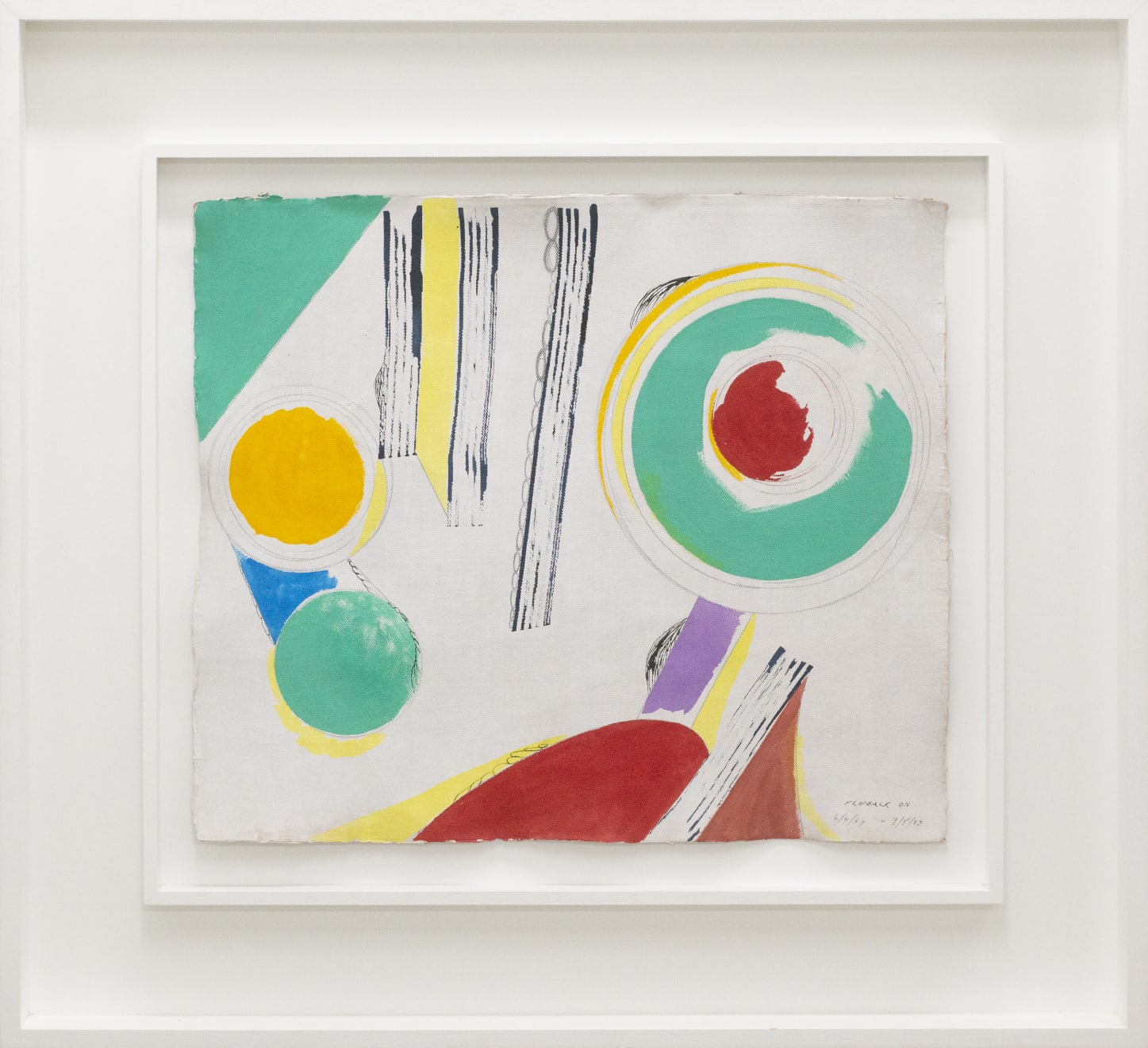 Julian Dashper, Flipback On, 1989