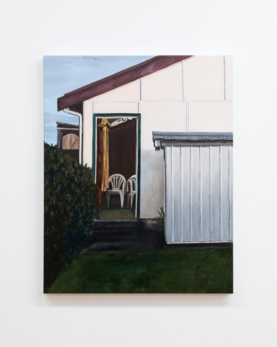 Hiria Anderson-Mita, Whare setup and mattress shed, 2024