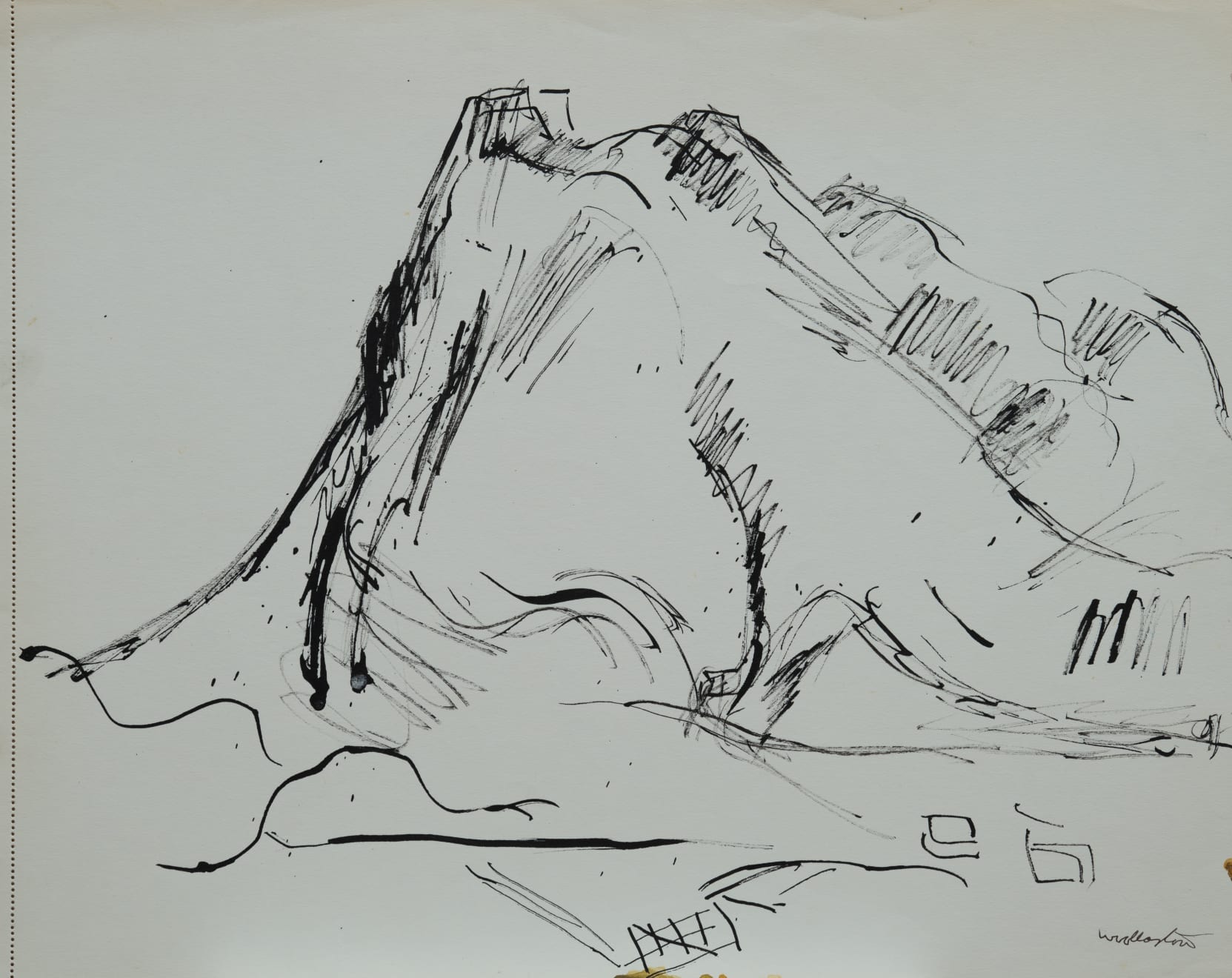 Toss Woollaston, Mt Edgcumbe (Kawerau), 1966