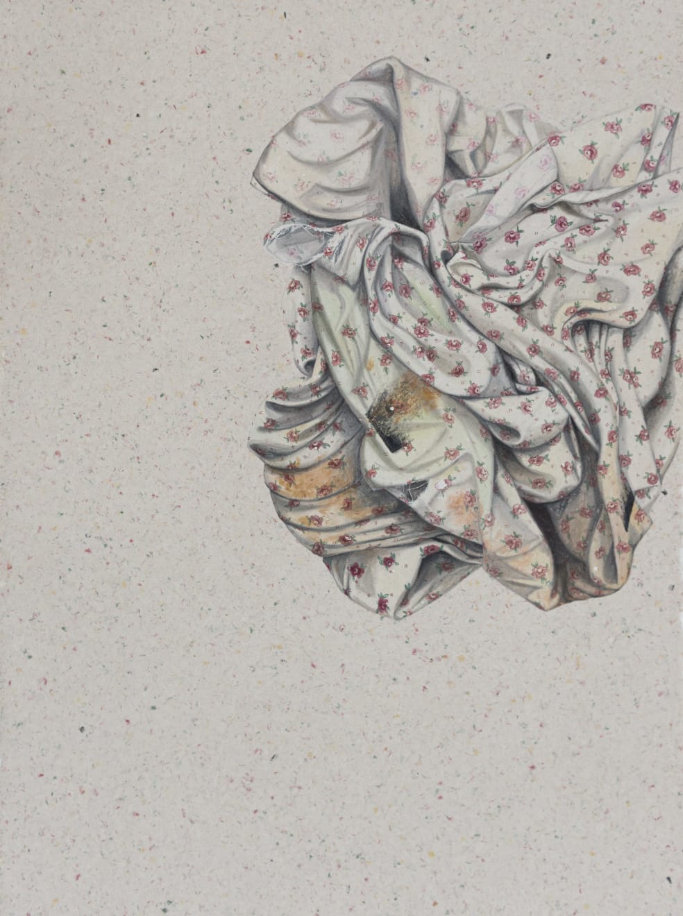 Marita Hewitt, Still Here (flannelette), 2019