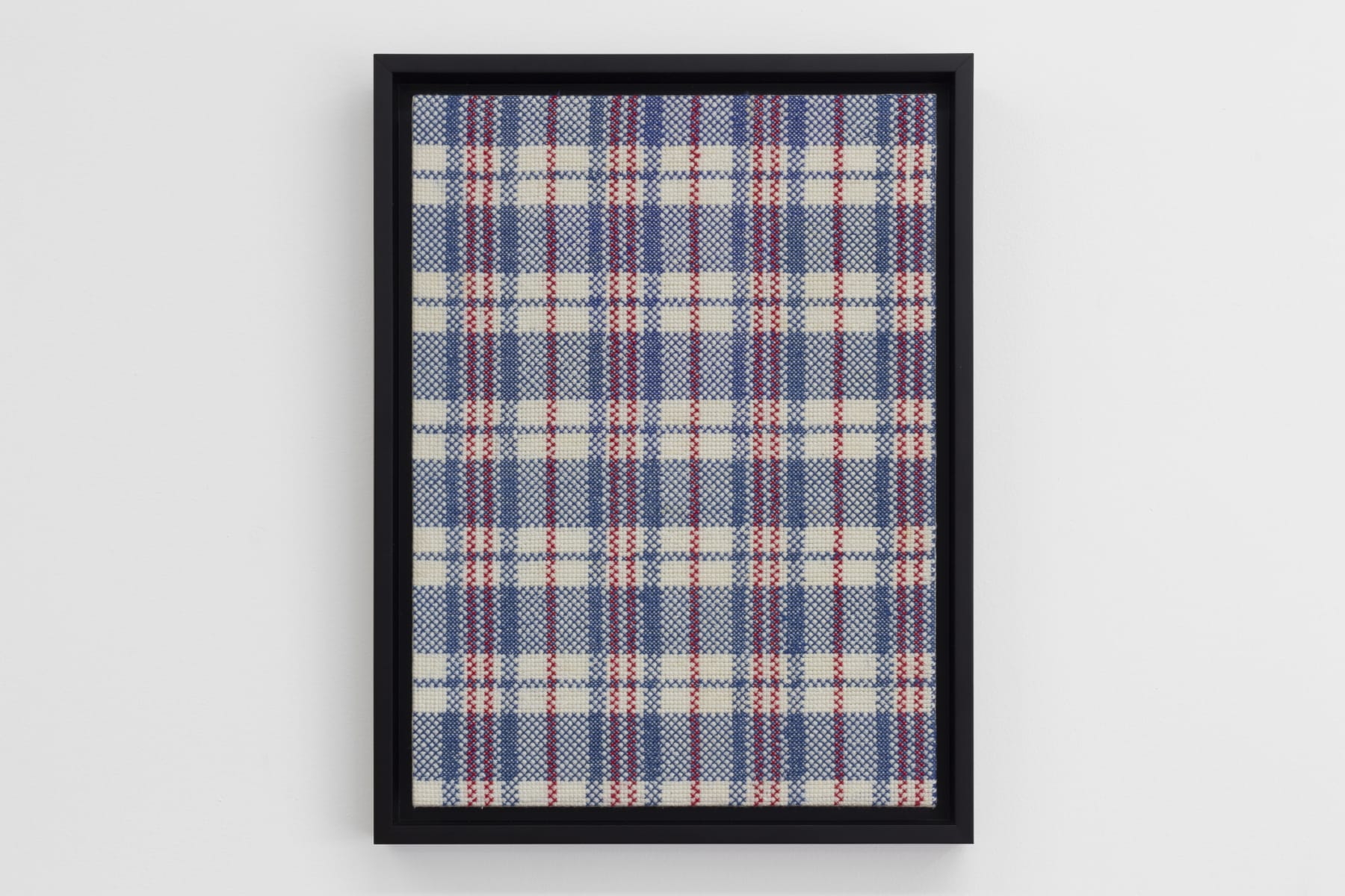 Kathryn Tsui, Blue Ahmah Bag Plaid, 2019
