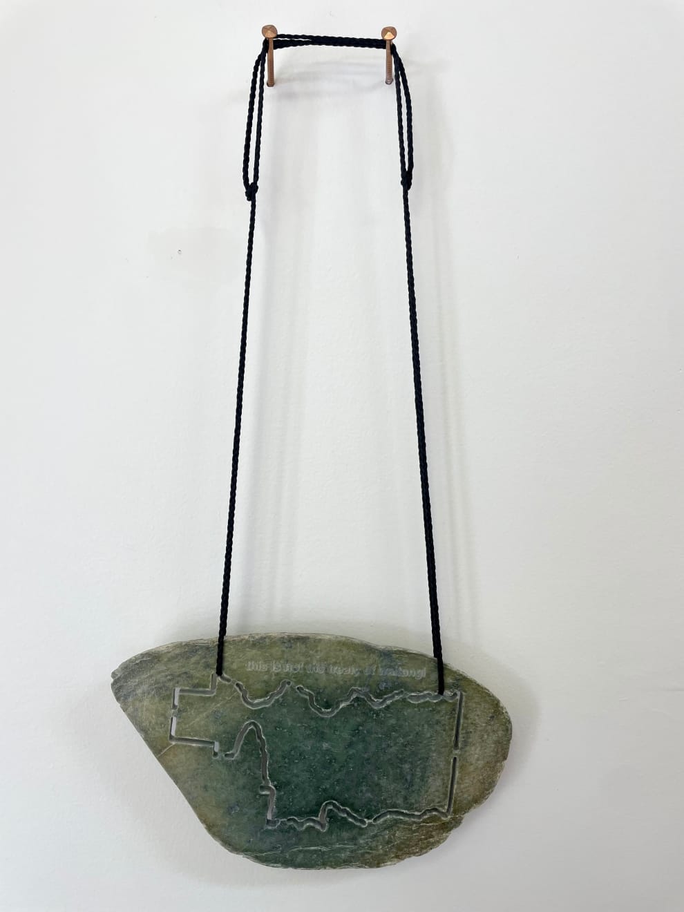 Norbert Hausberg, This is not the Treaty of Waitangi, but a readymade, 2025