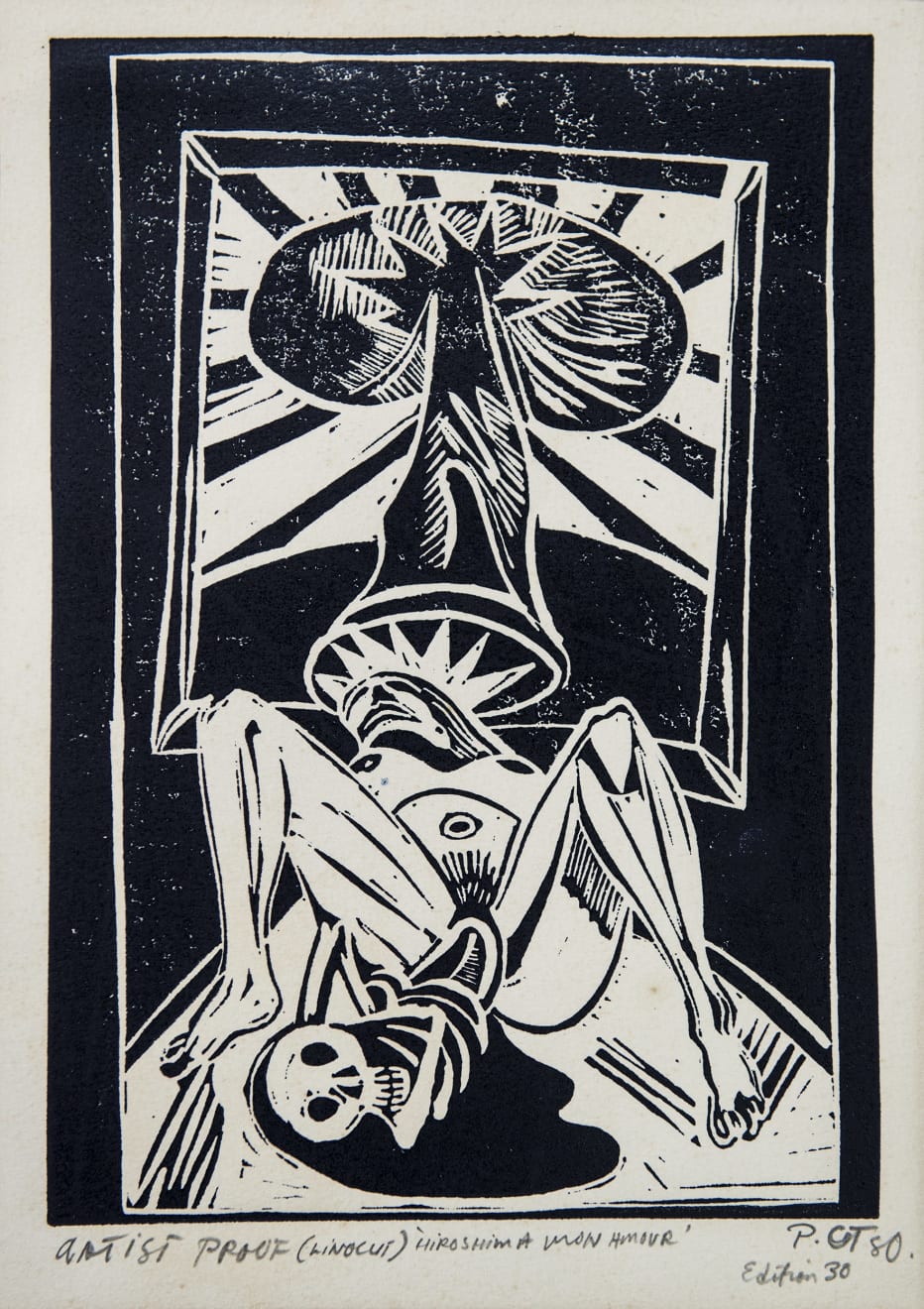 Philip CLAIRMONT, Hiroshima, A/P, 1980