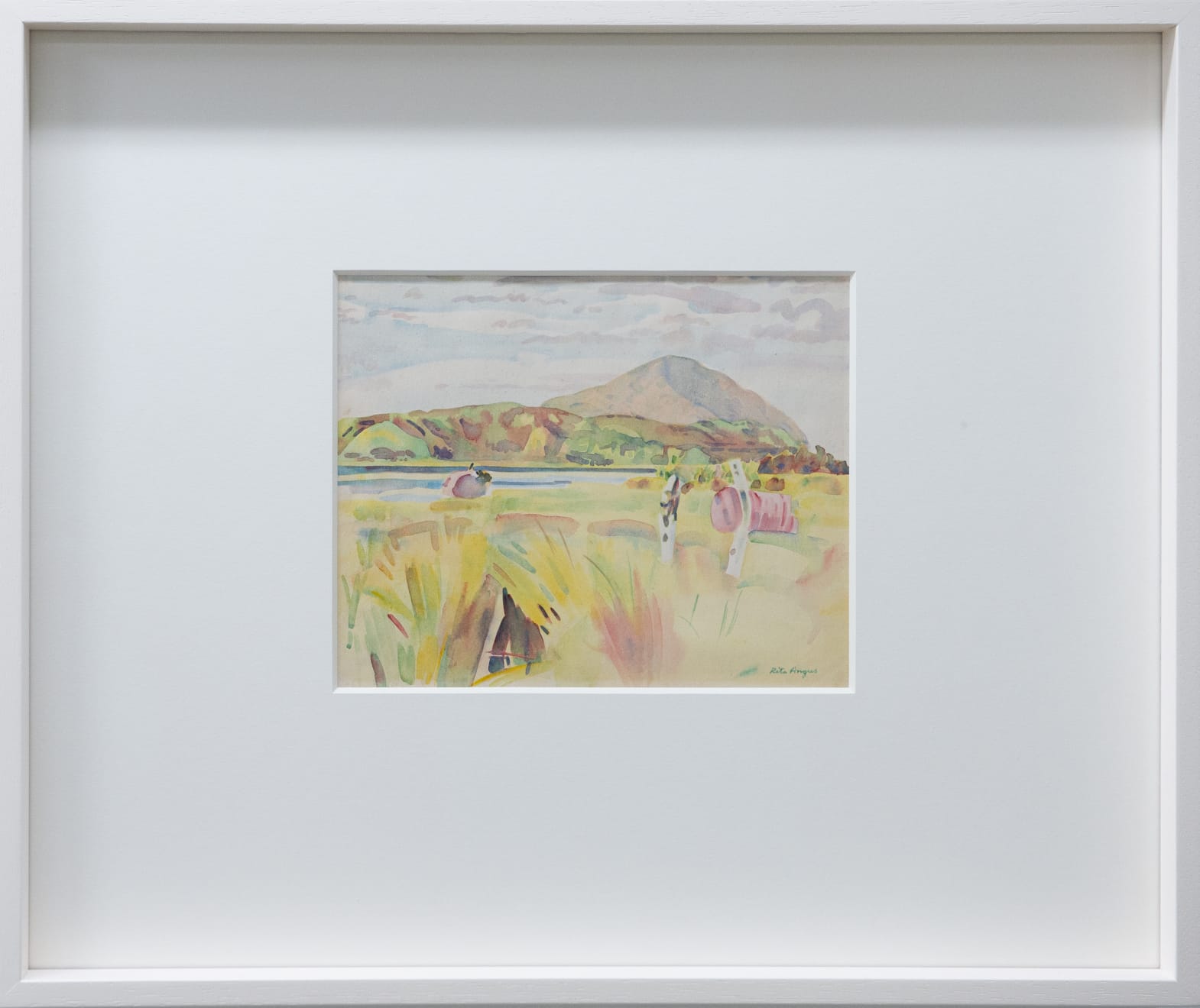 Rita Angus, Mt Camel (Northland), 1953-54