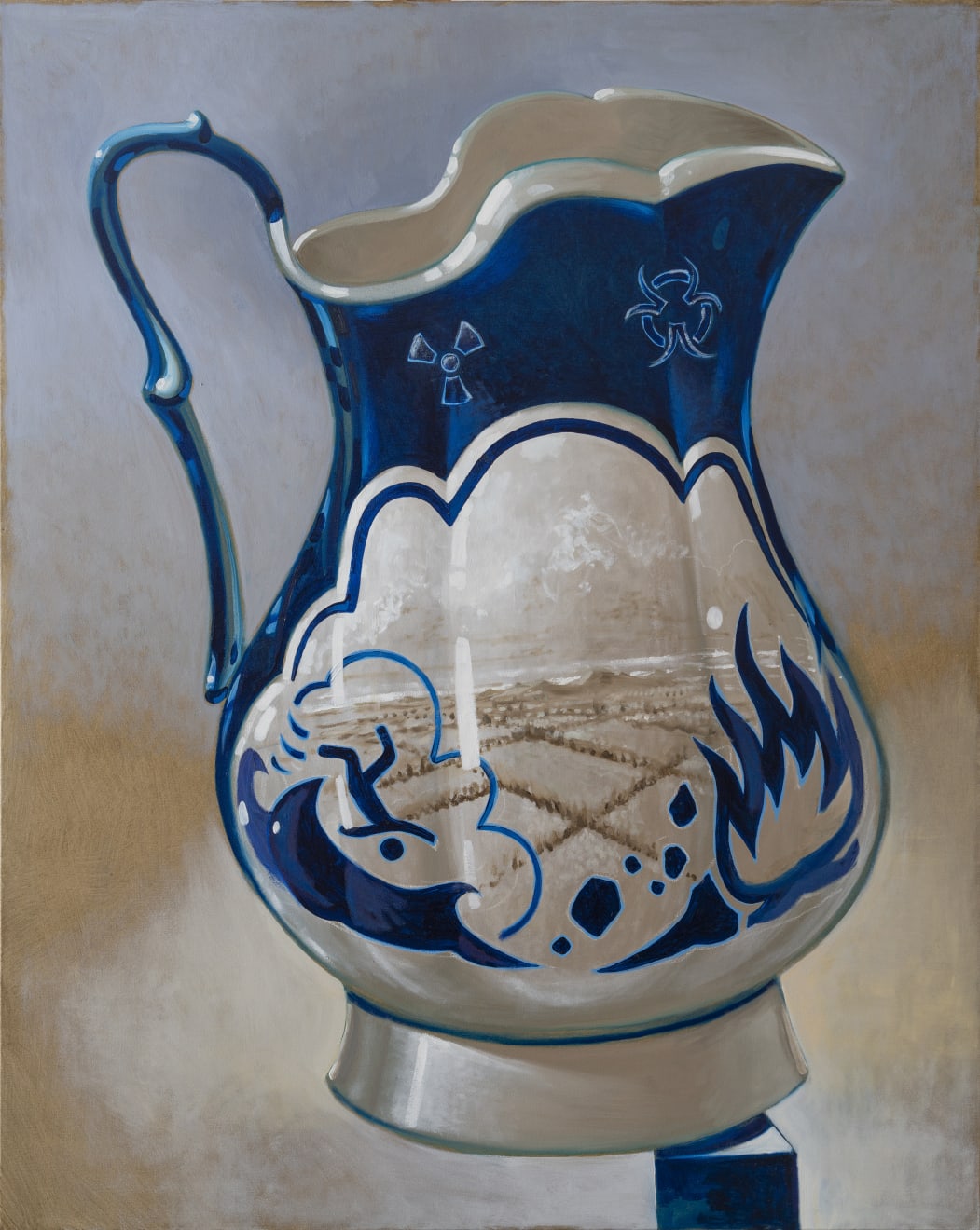 Derek Cowie, Blue Jug, 2019