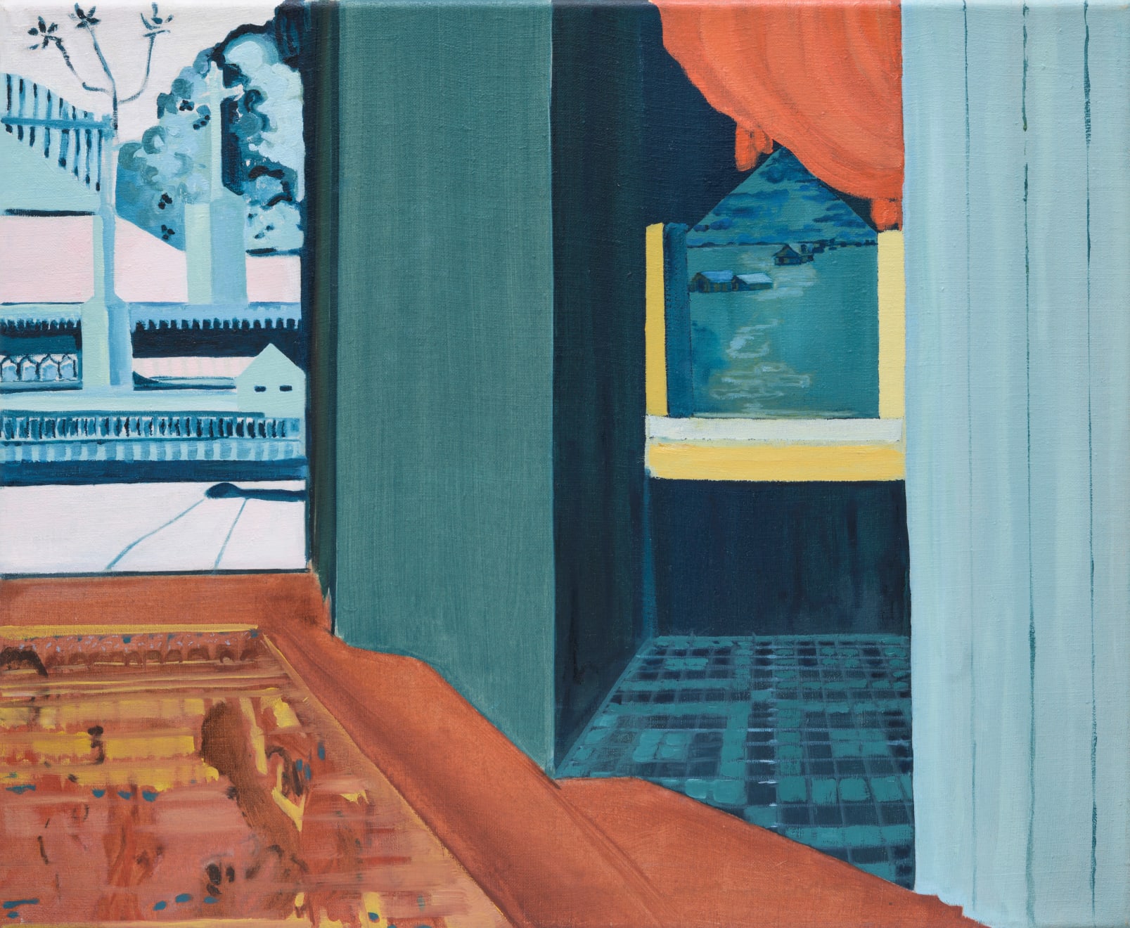 Tori Beeche, View to Vigelandsparken, 2021