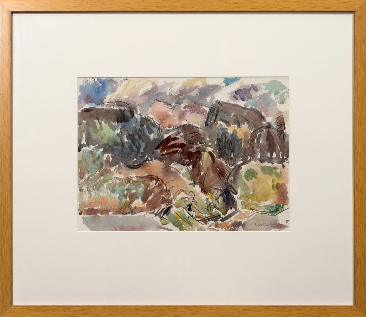 Toss Woollaston, Untitled [Landscape] (3), n.d.