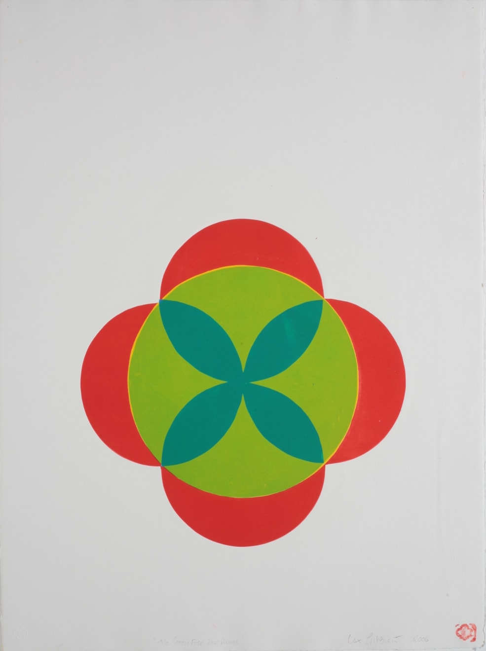 Max GIMBLETT, The Green Fuse that Drives, 2006