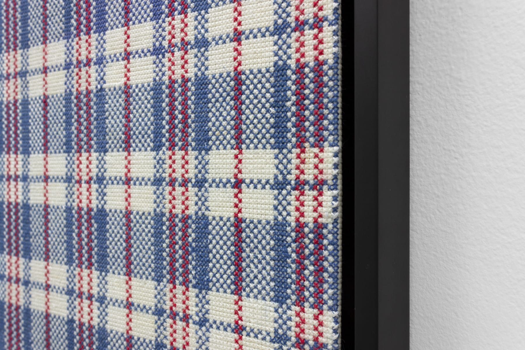 Kathryn Tsui, Blue Ahmah Bag Plaid, 2019