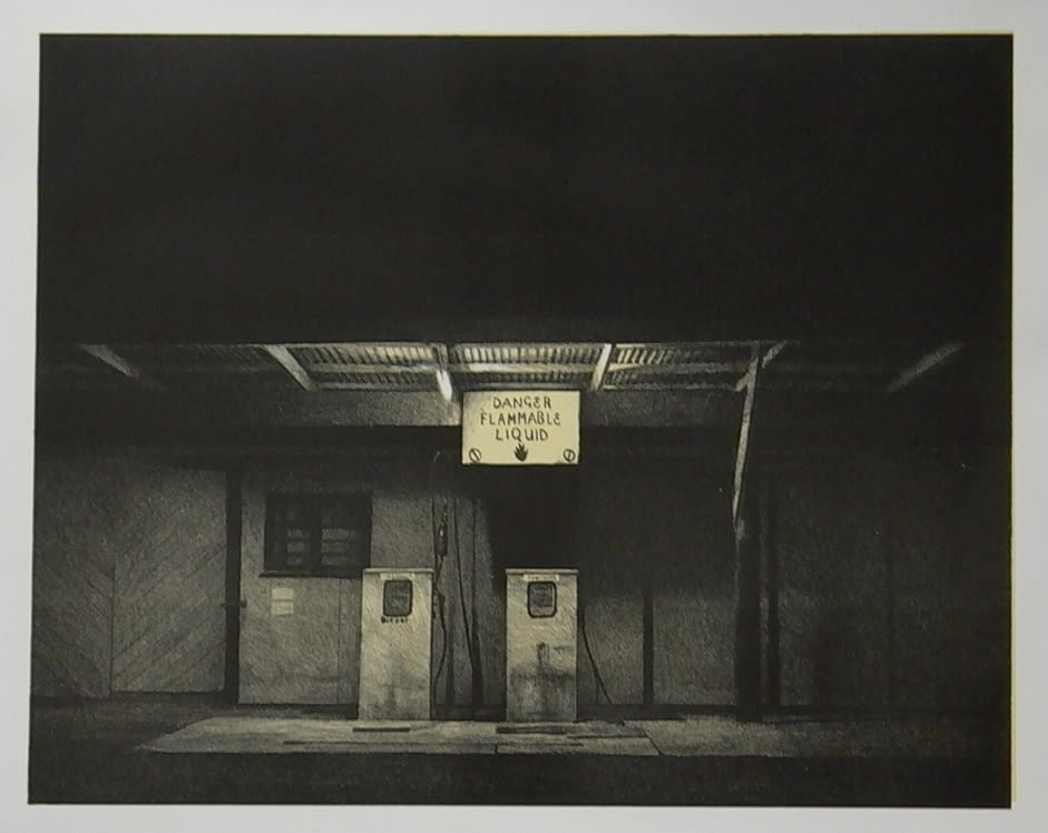 Grahame Sydney, Night Station, 37/50, 2007