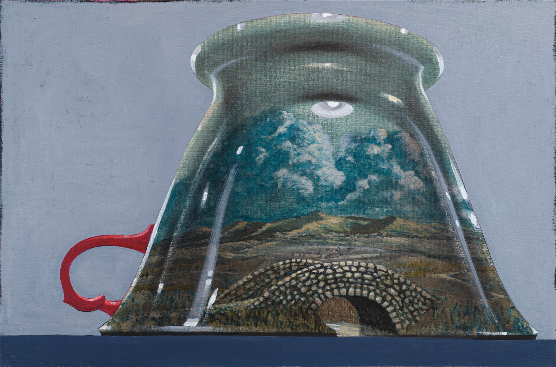 Derek Cowie, Little Red Handle, 2022