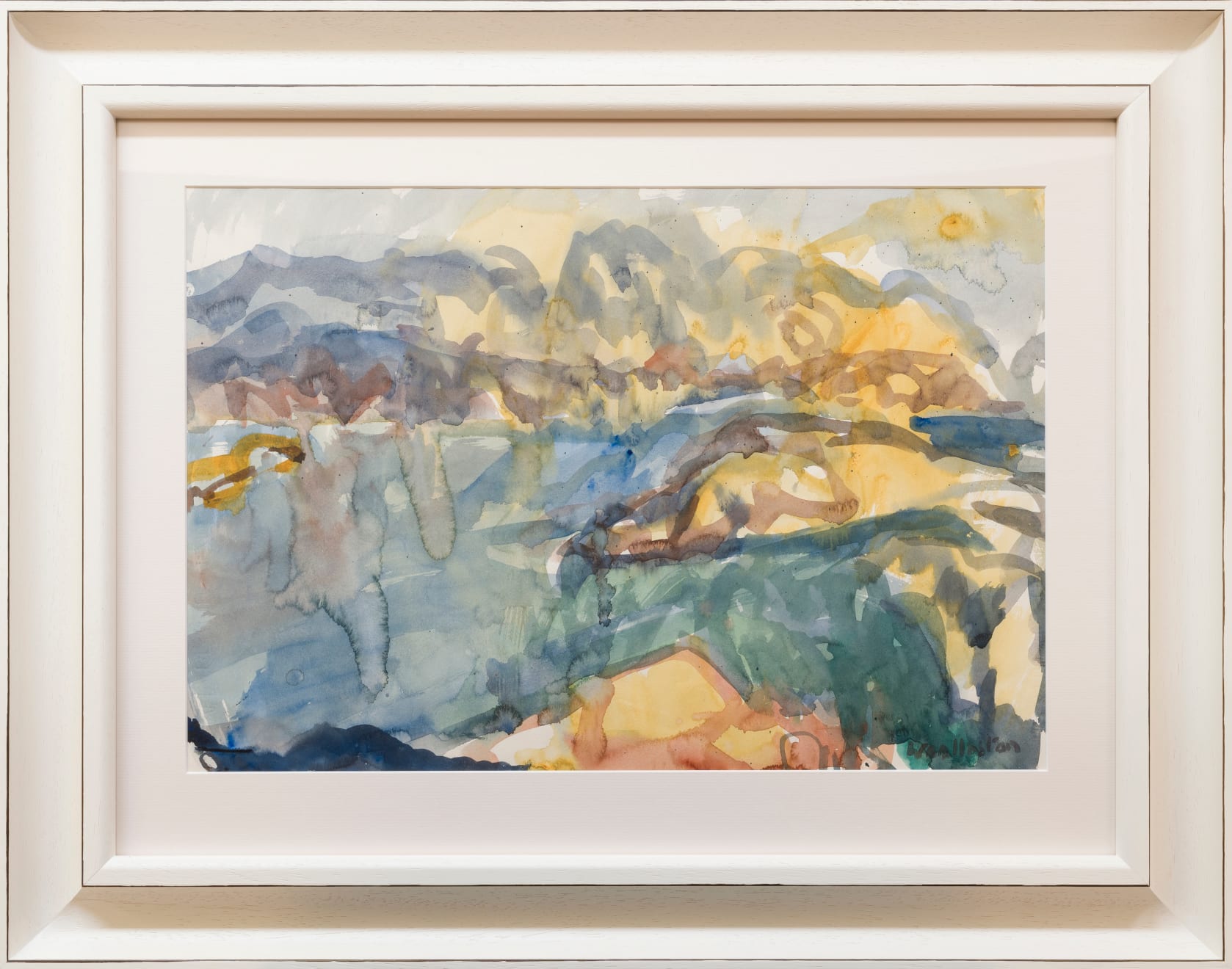 Toss Woollaston, Above Wellington, 1972