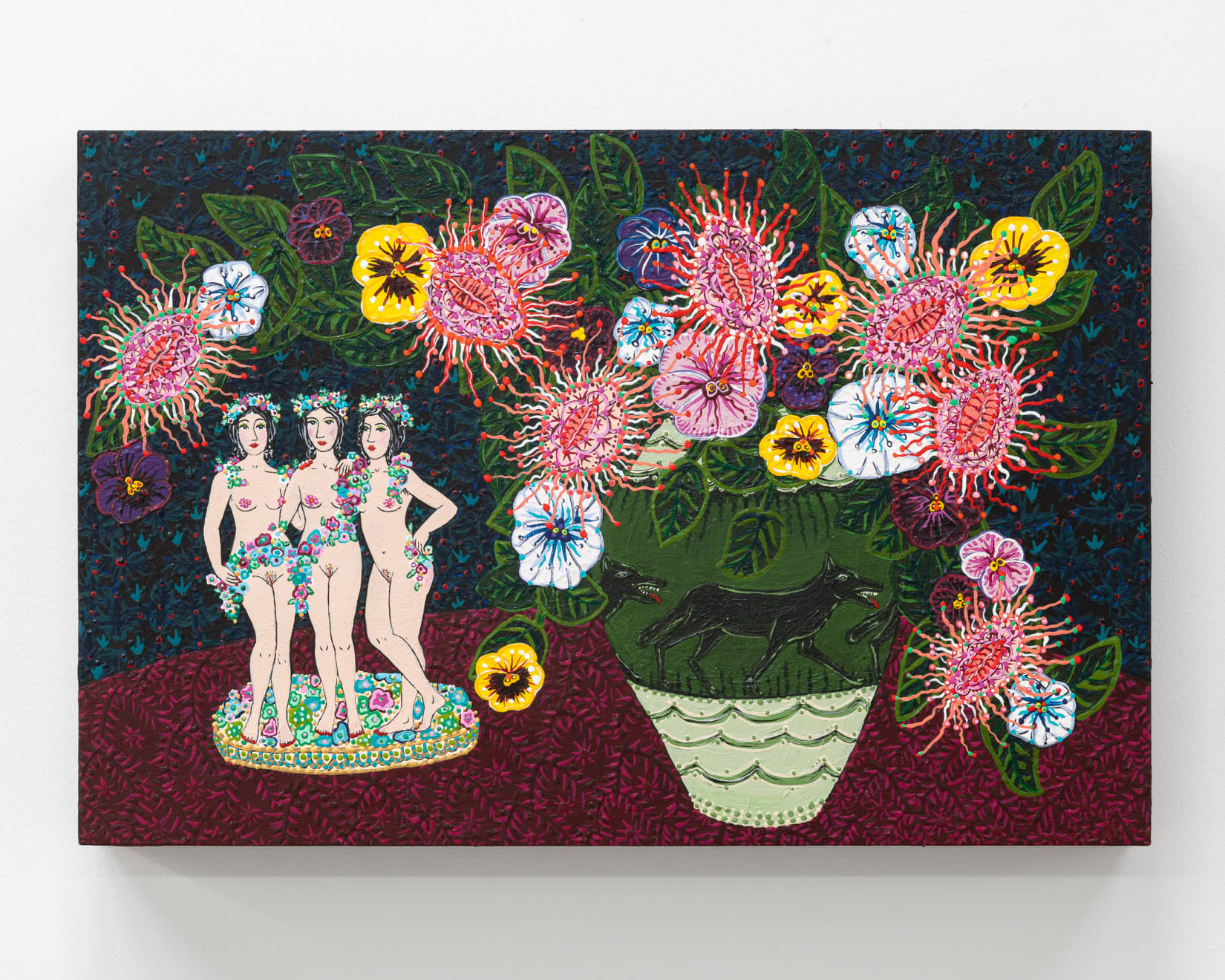 Laura Williams, A Pansy to Explain: Love in Idleness, 2024