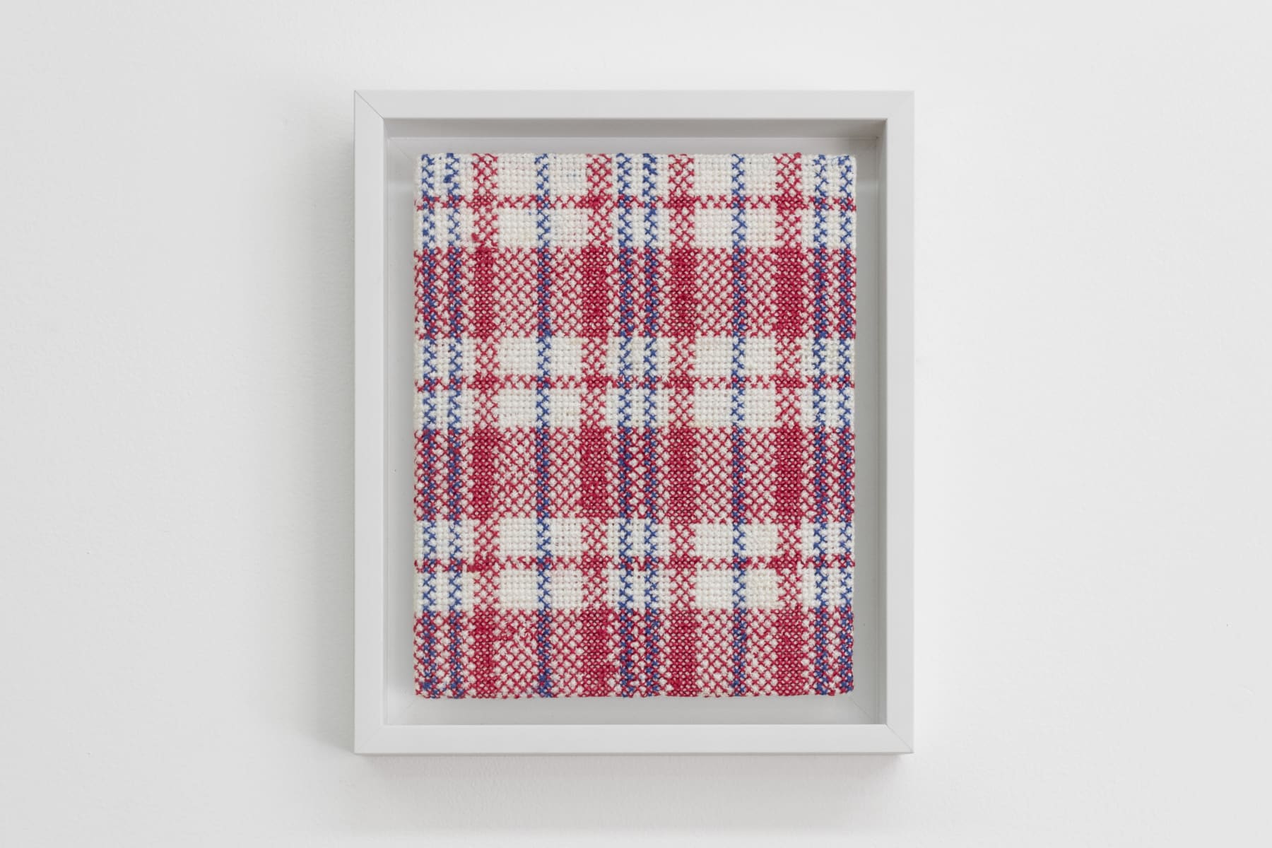 Kathryn Tsui, Red Ahmah Bag Plaid, 2022