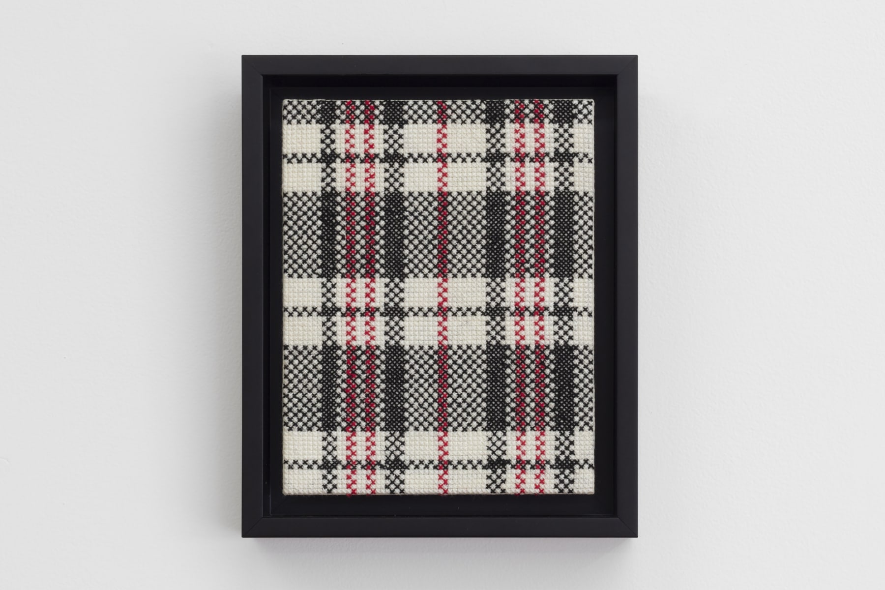 Kathryn Tsui, Black Ahmah Bag Plaid, 2019