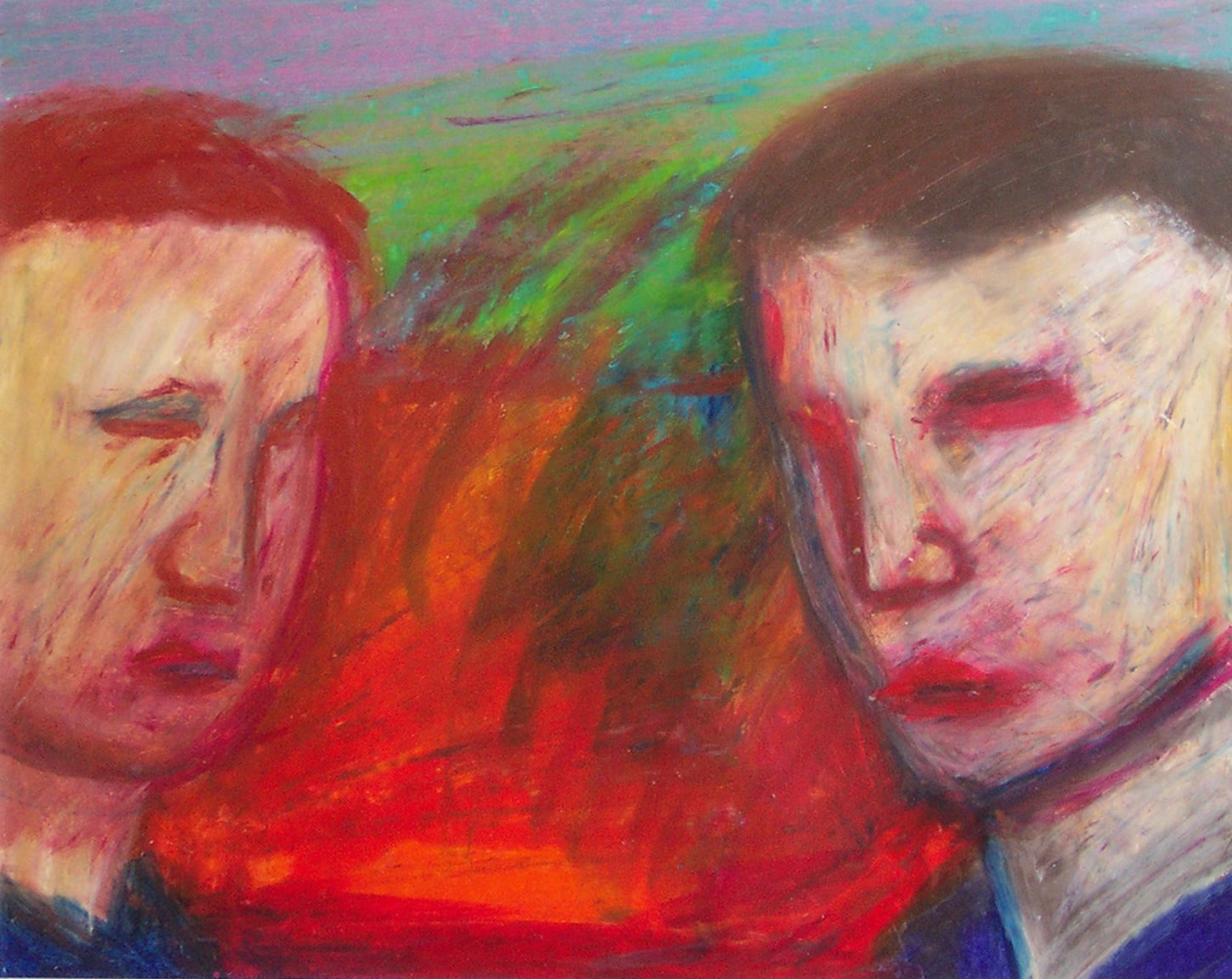 Jeffrey Harris, Double Portrait ll, 1998