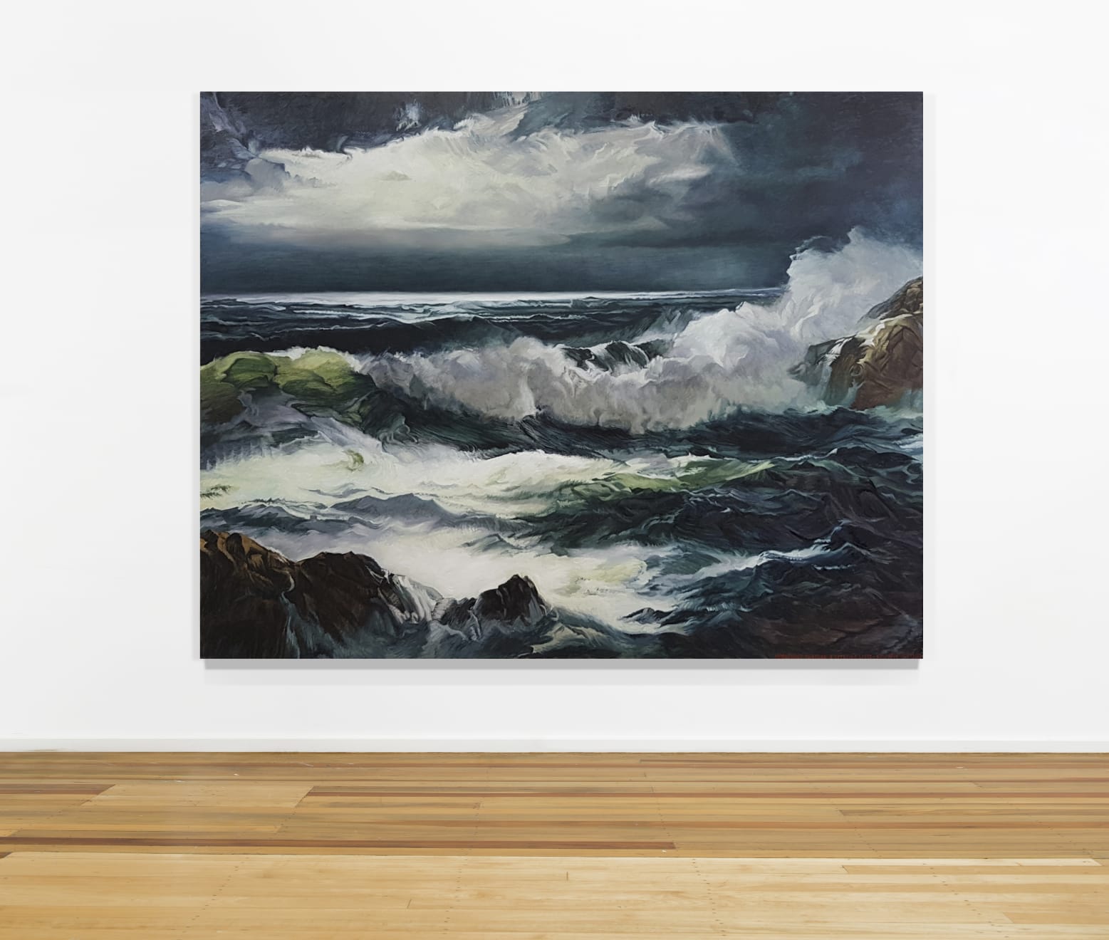 Dick FRIZZELL, Moonlight Through A Breaking Wave, 2016