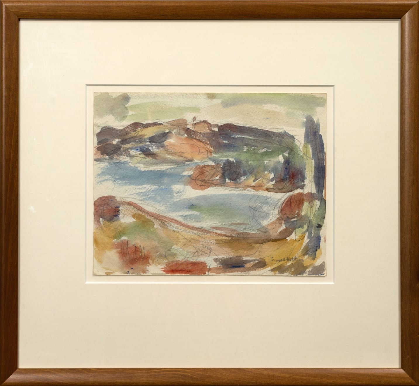 Toss Woollaston, Untitled [Landscape] (5), n.d.