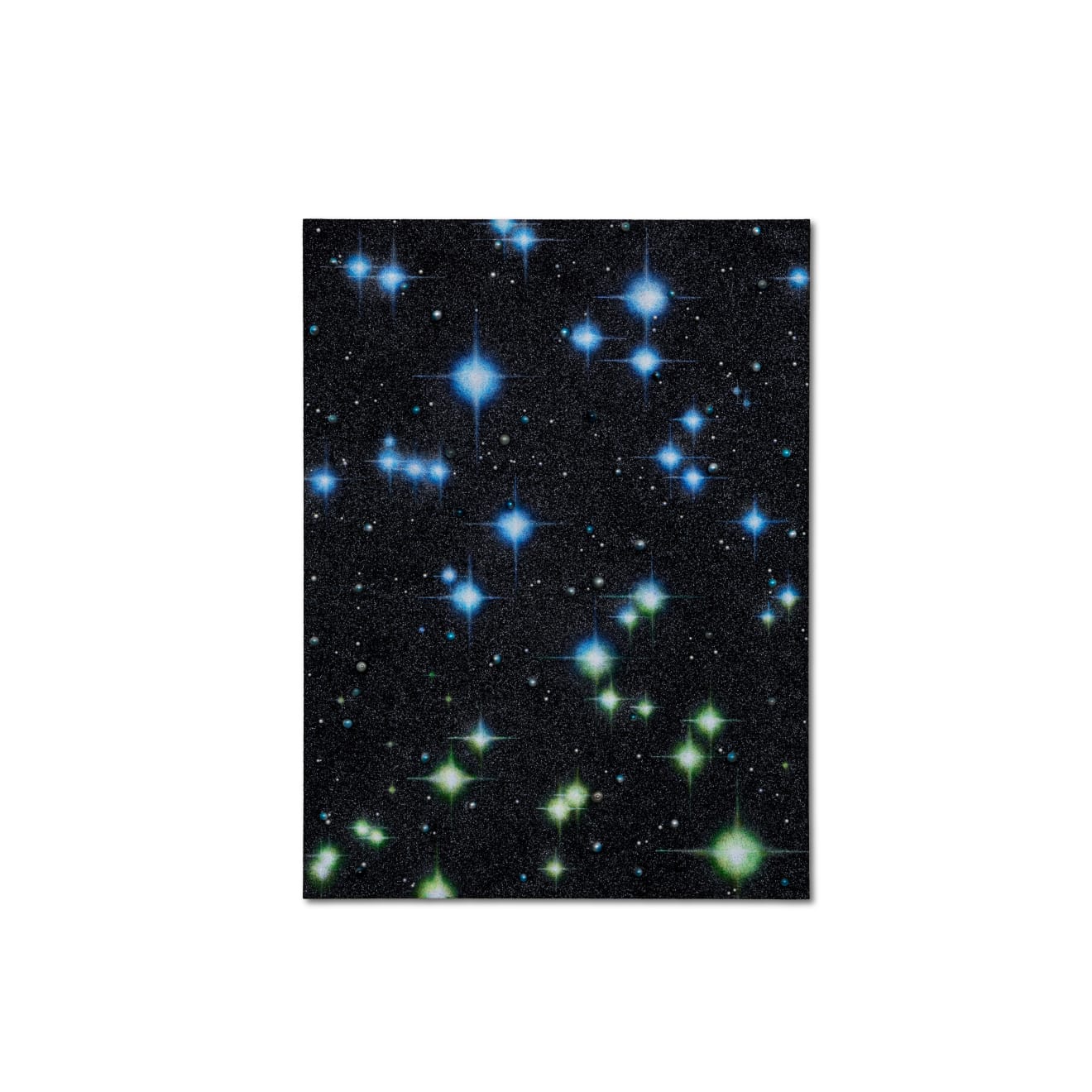 Reuben Paterson, We are the Creatures of Constant Awe (Constellation Pavo), 2025