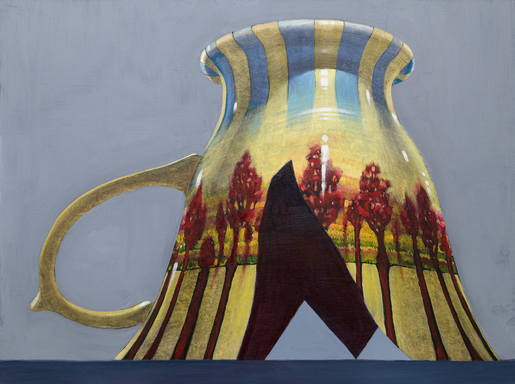 Derek Cowie, Heat Breaks Cups, 2022