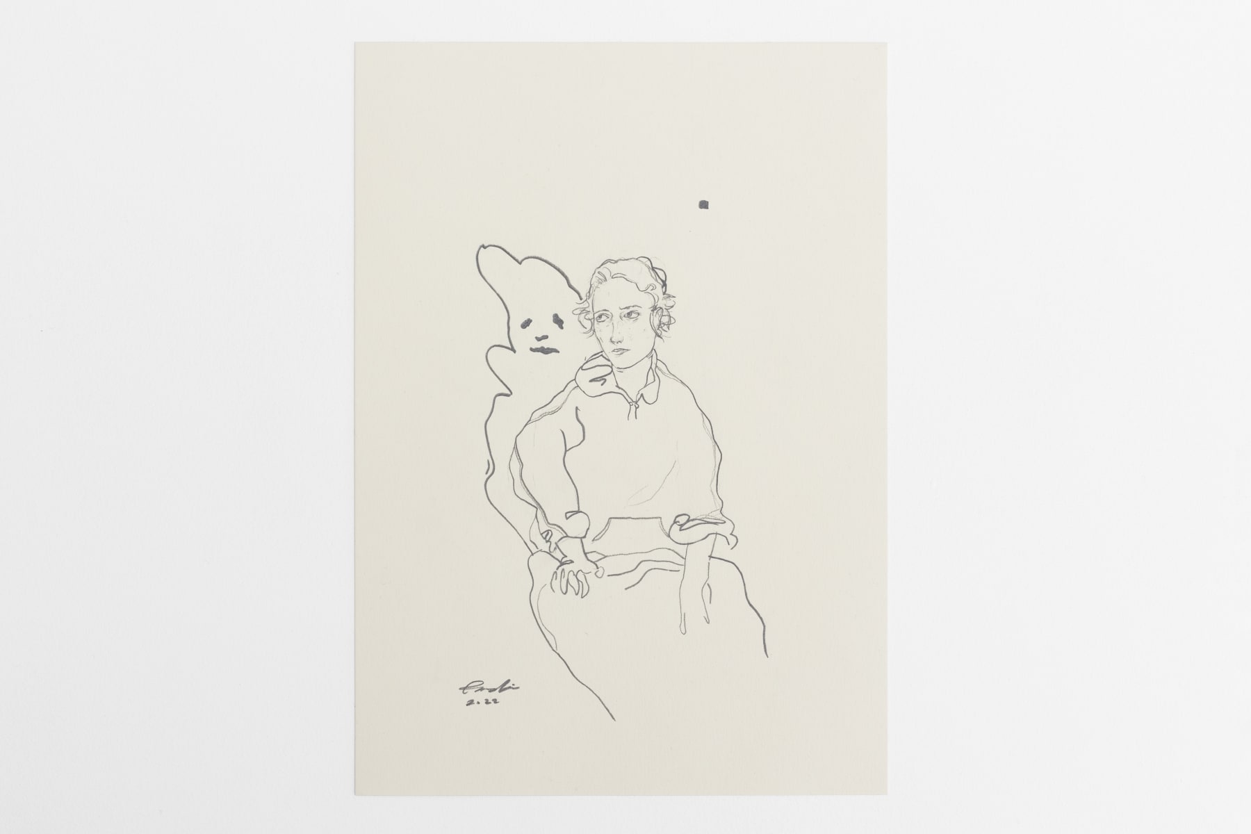Robbie Motion, Untitled (ghost), 2022
