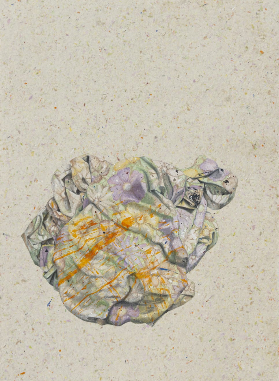 Marita Hewitt, Still Here (faded multi-floral), 2018
