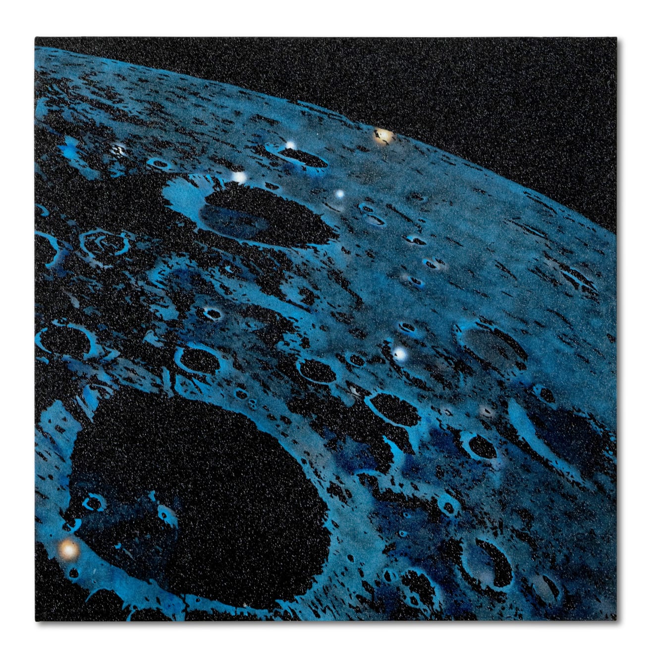 Reuben Paterson, She Collapses the Night: Ko te hē o Rona (Constellation Carina), 2025
