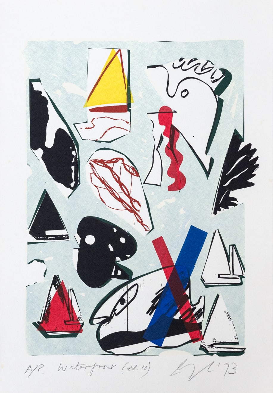 Gordon Crook, Waterfront, 6/10, 1993