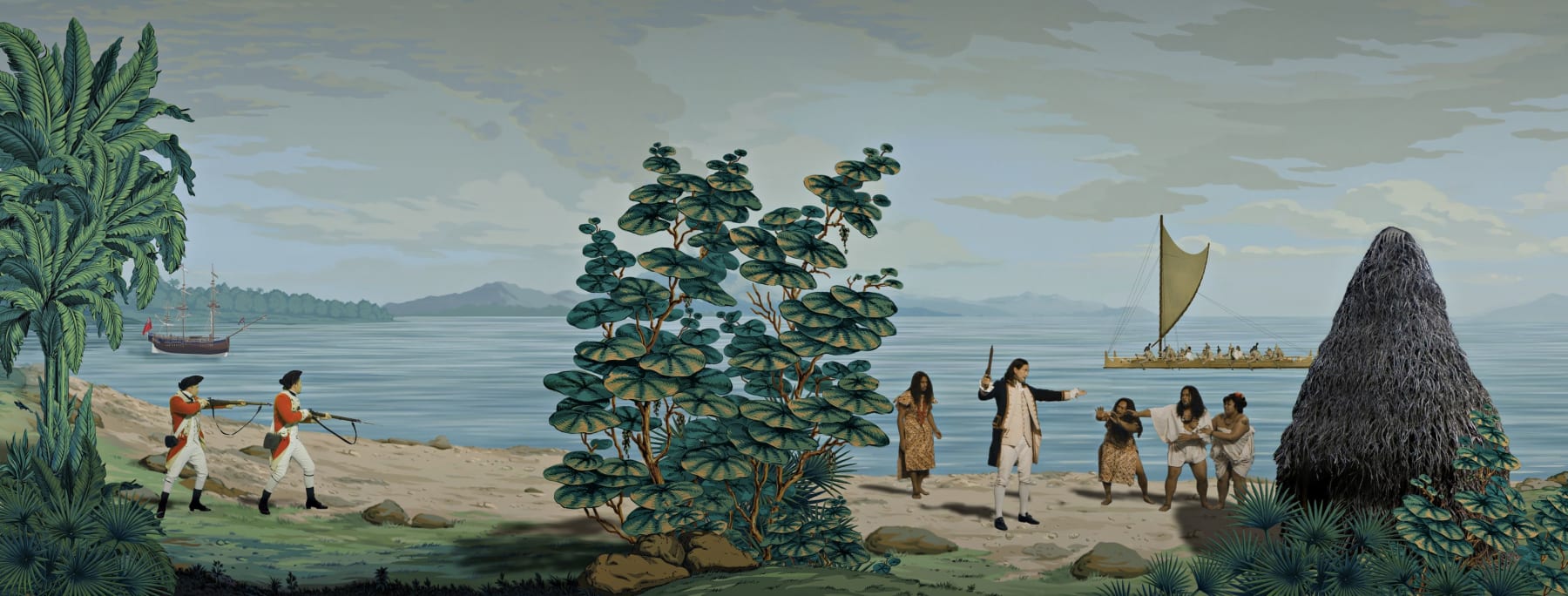Lisa Reihana, Cook's Folly (36000), 2017