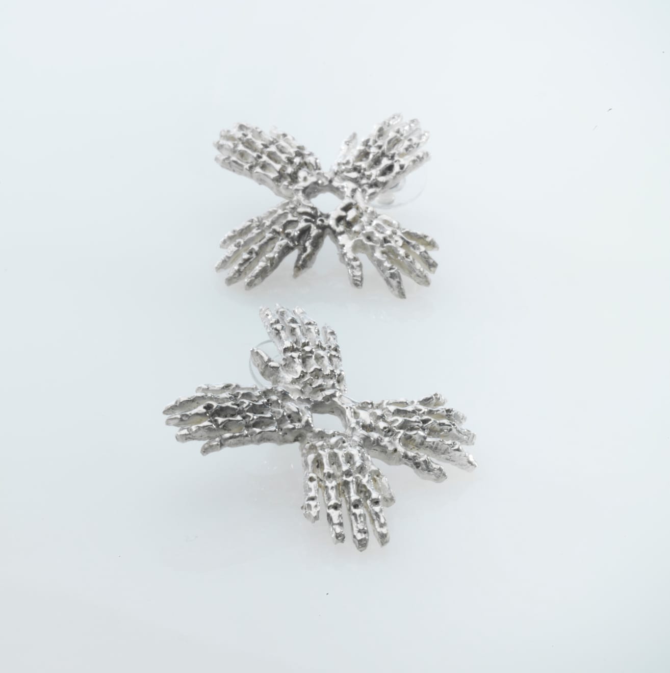 Steven Gregory, Circle Hands Earrings, 2012