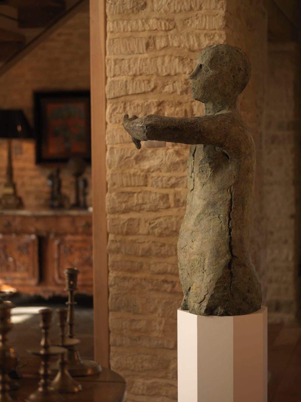 Anthony Abrahams, Man with Raised Arm, 1995