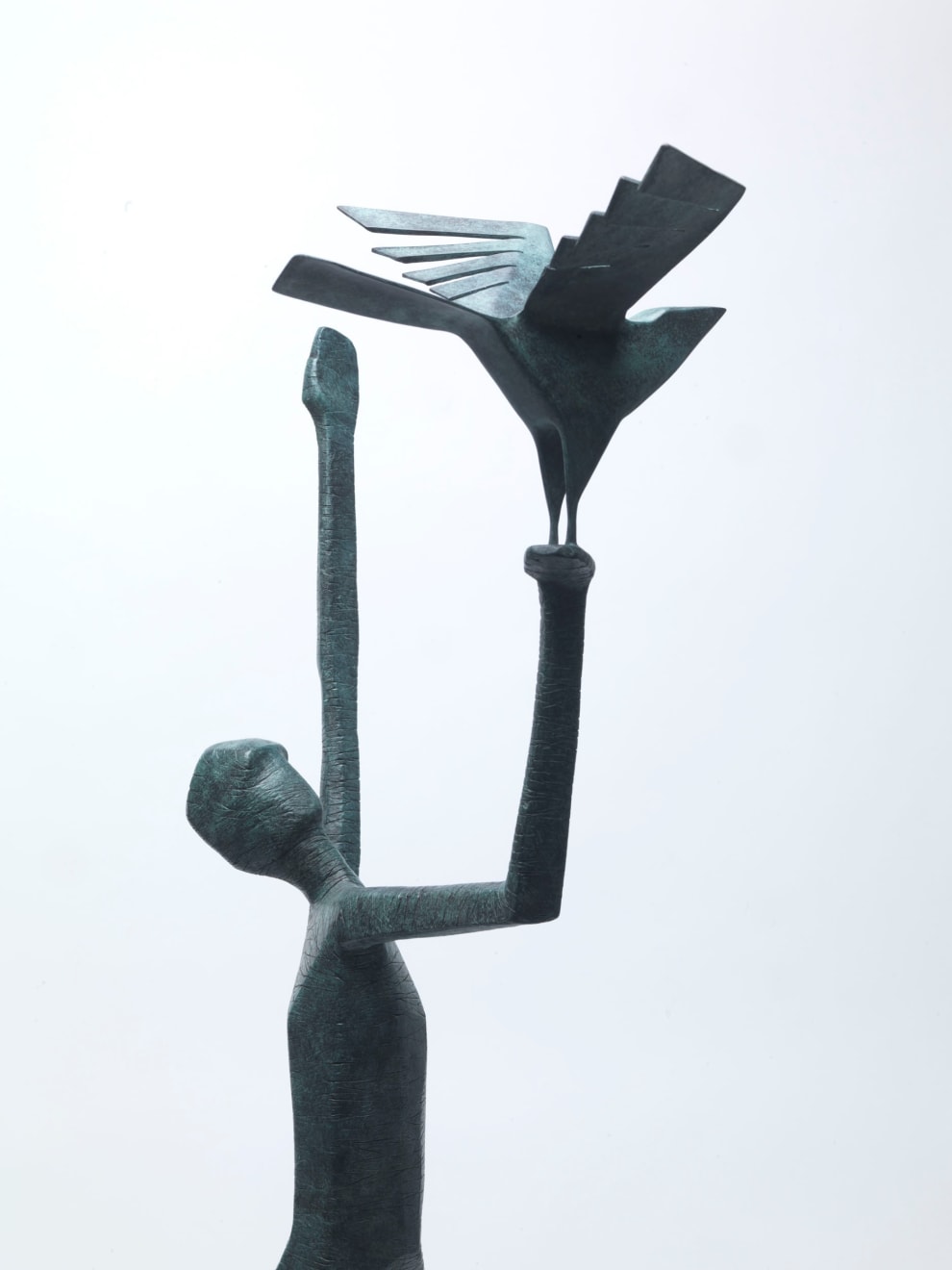 Terence Coventry, Man Releasing Bird III, 2016