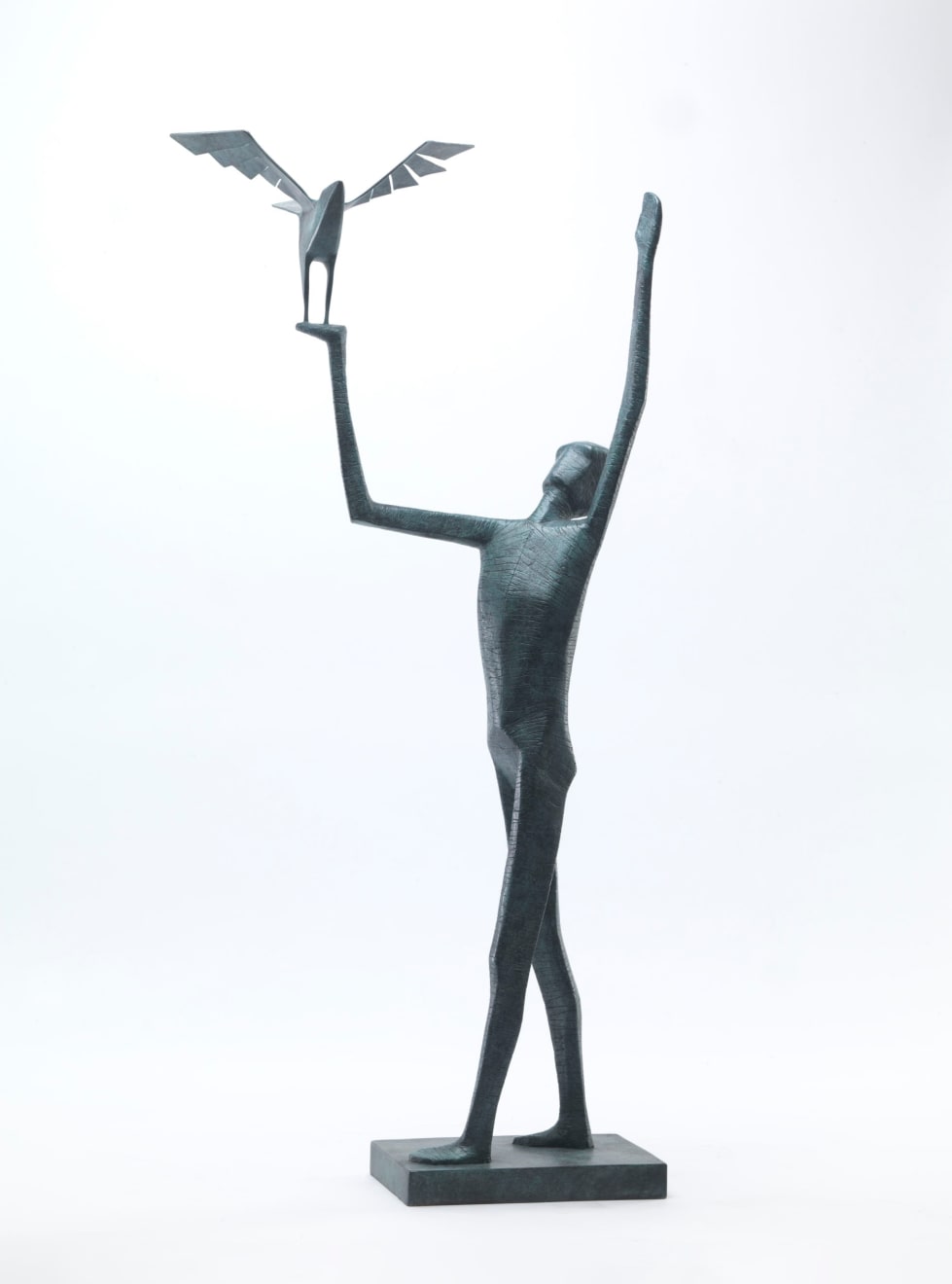 Terence Coventry, Man Releasing Bird III, 2016