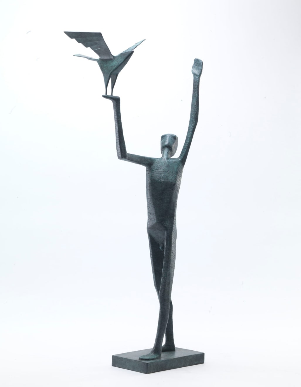 Terence Coventry, Man Releasing Bird III, 2016