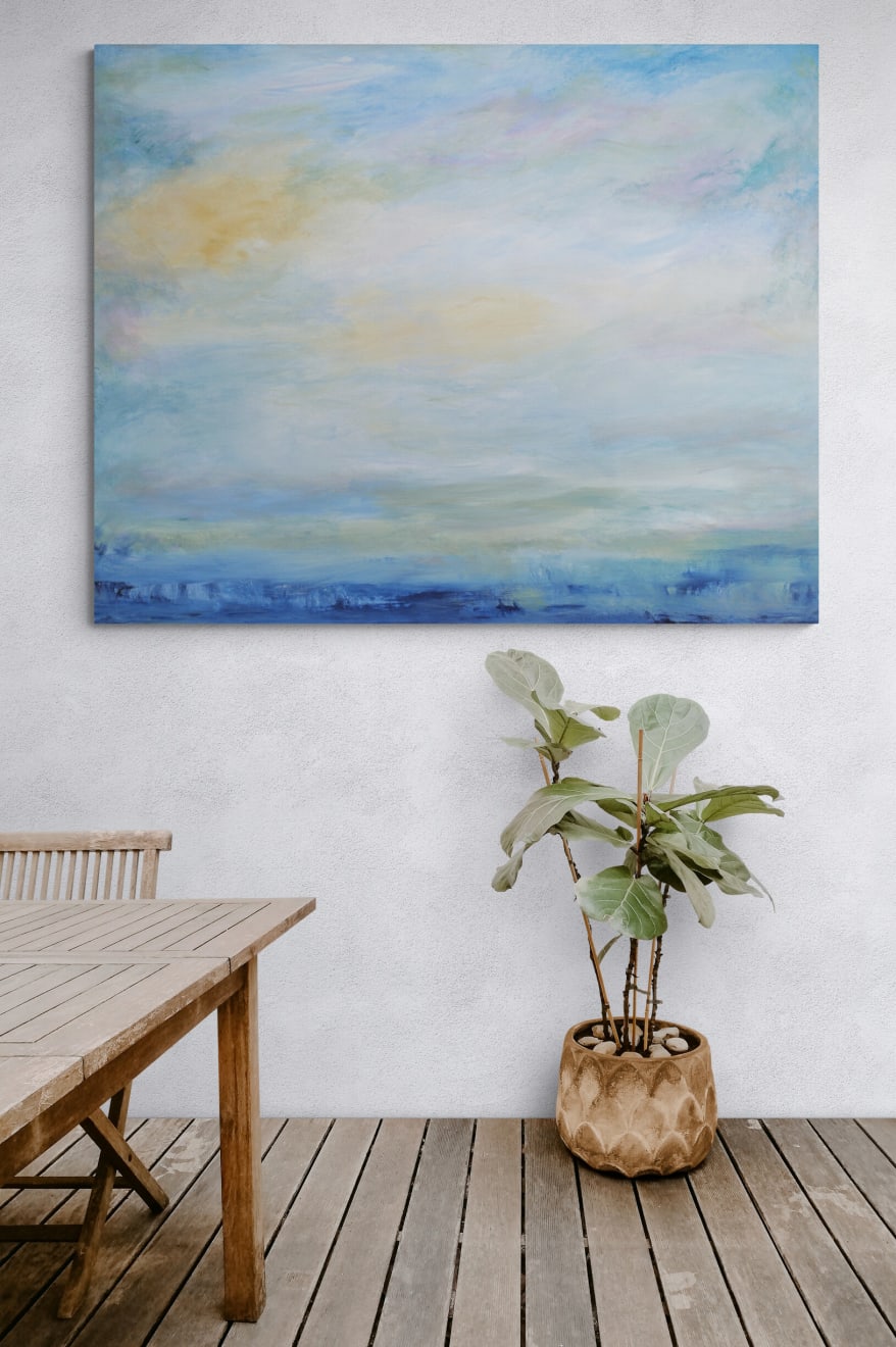 Patricia Qualls, Seascape, 2019